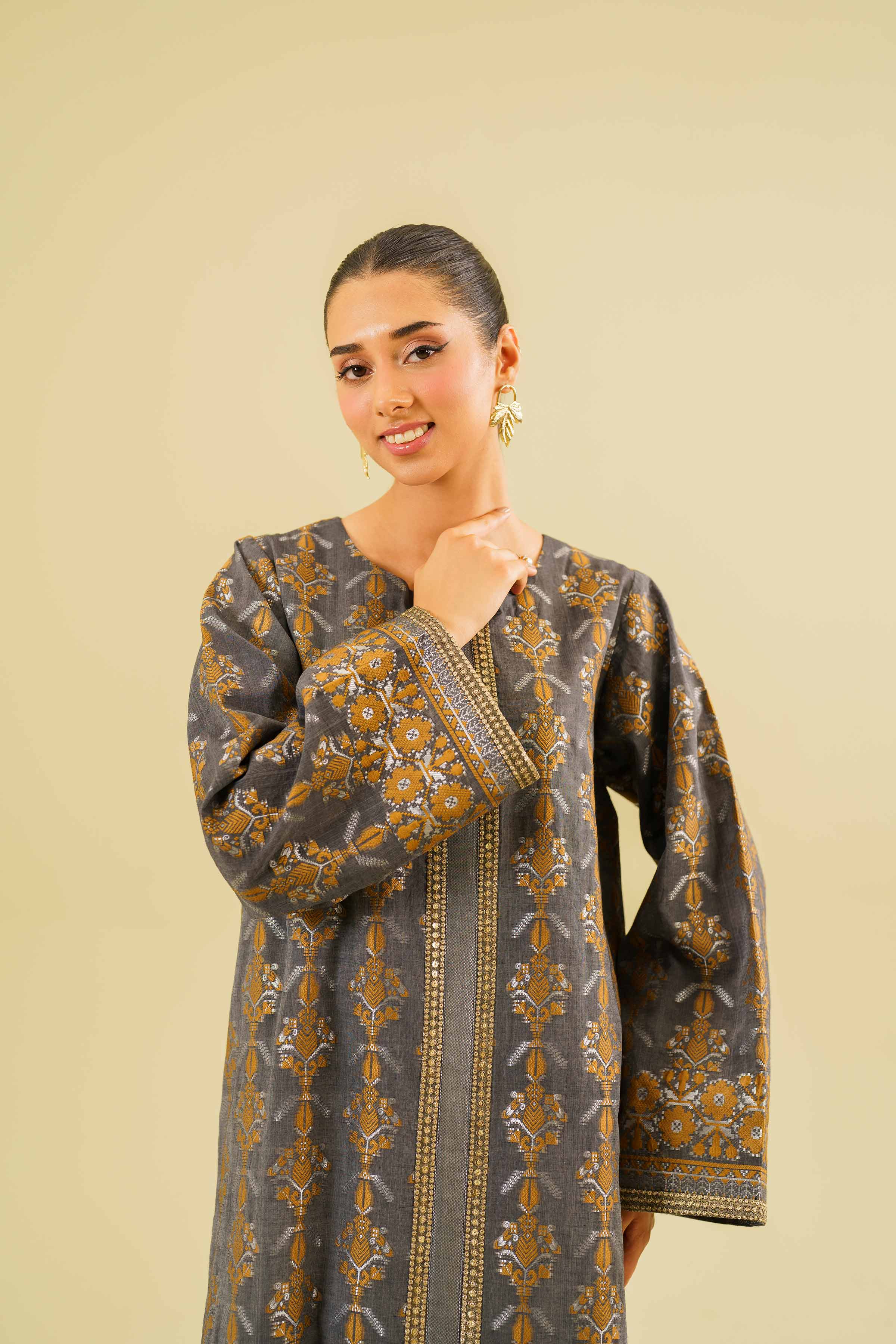 Printed Long Dress - FE24-78 - Image 5