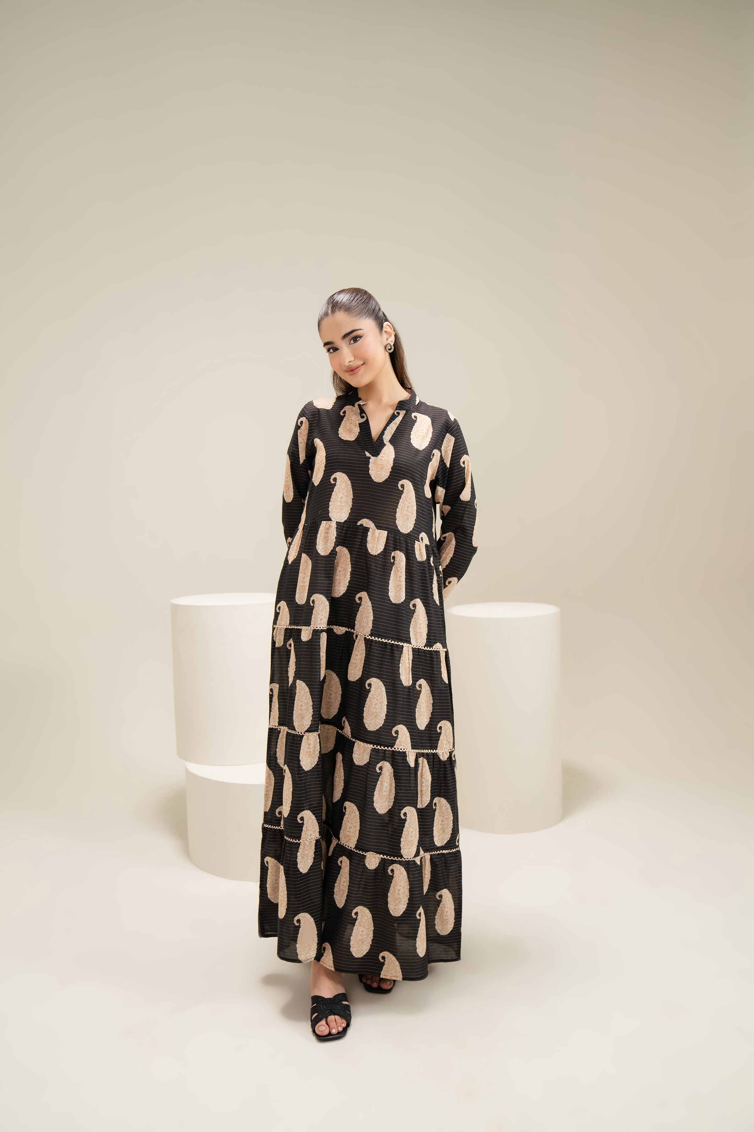 Printed Dress - FE25-02 - Image 5