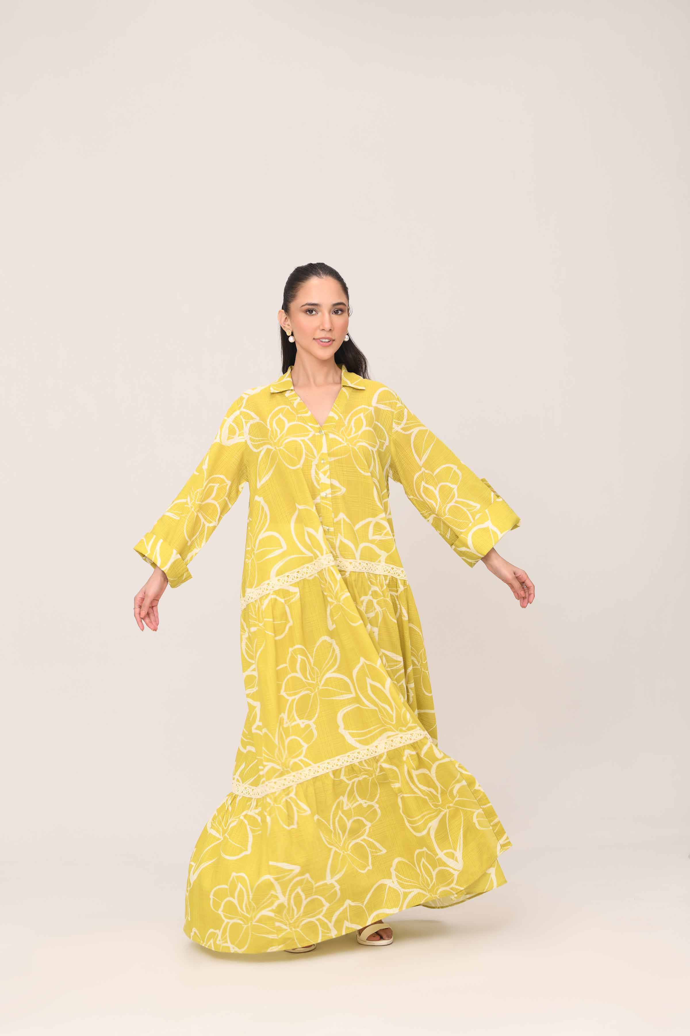 Printed Dress - FE25-08 - Image 3