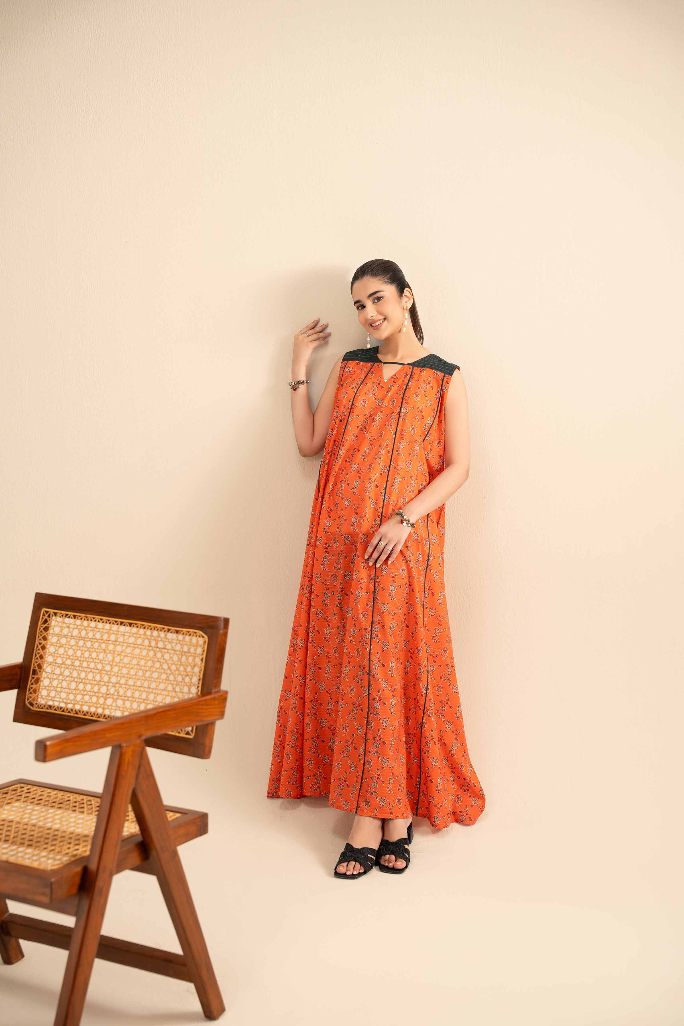 Printed Dress - FE25-115 - Image 4