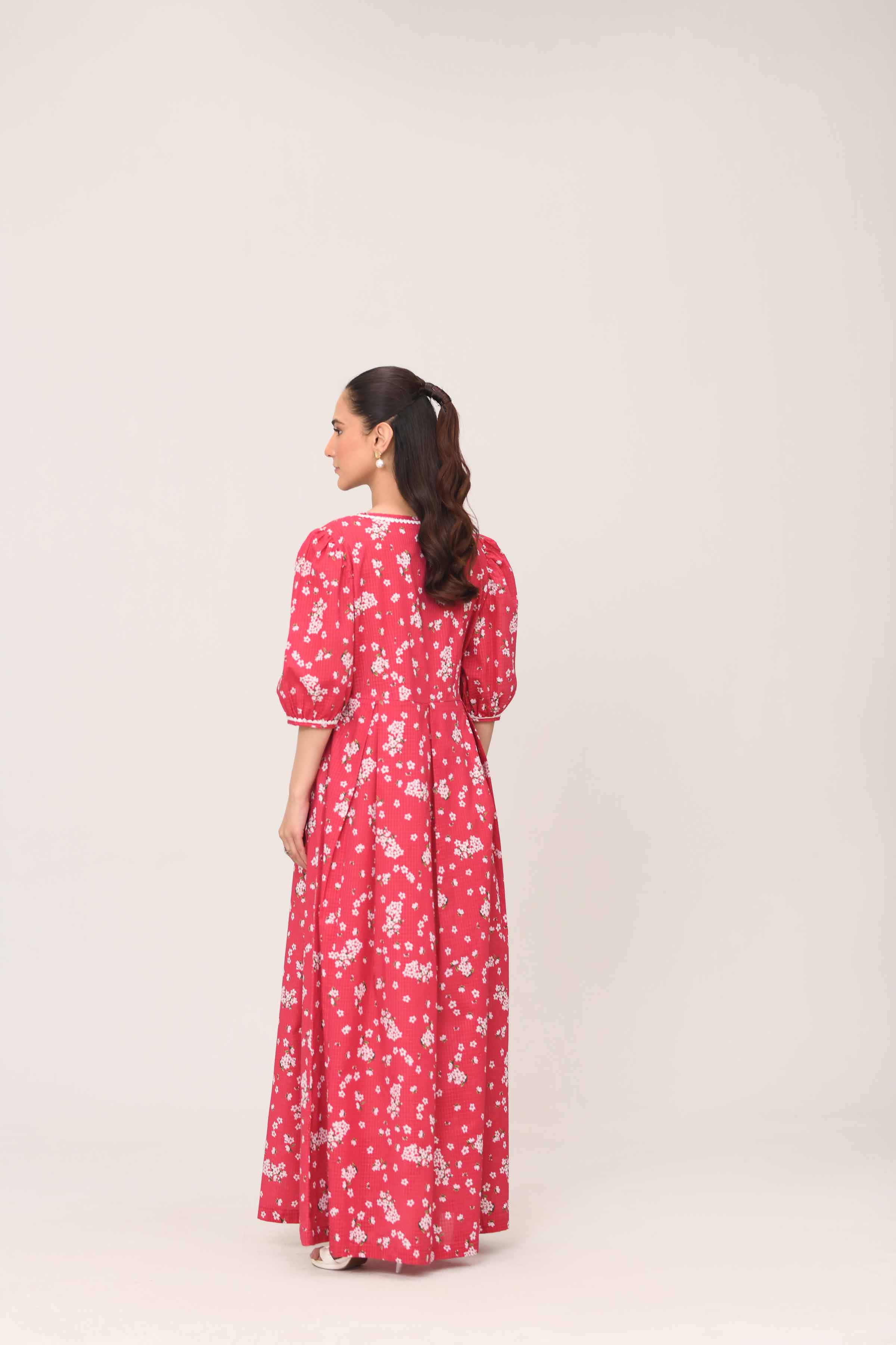 Printed Dress - FE25-12 - Image 3