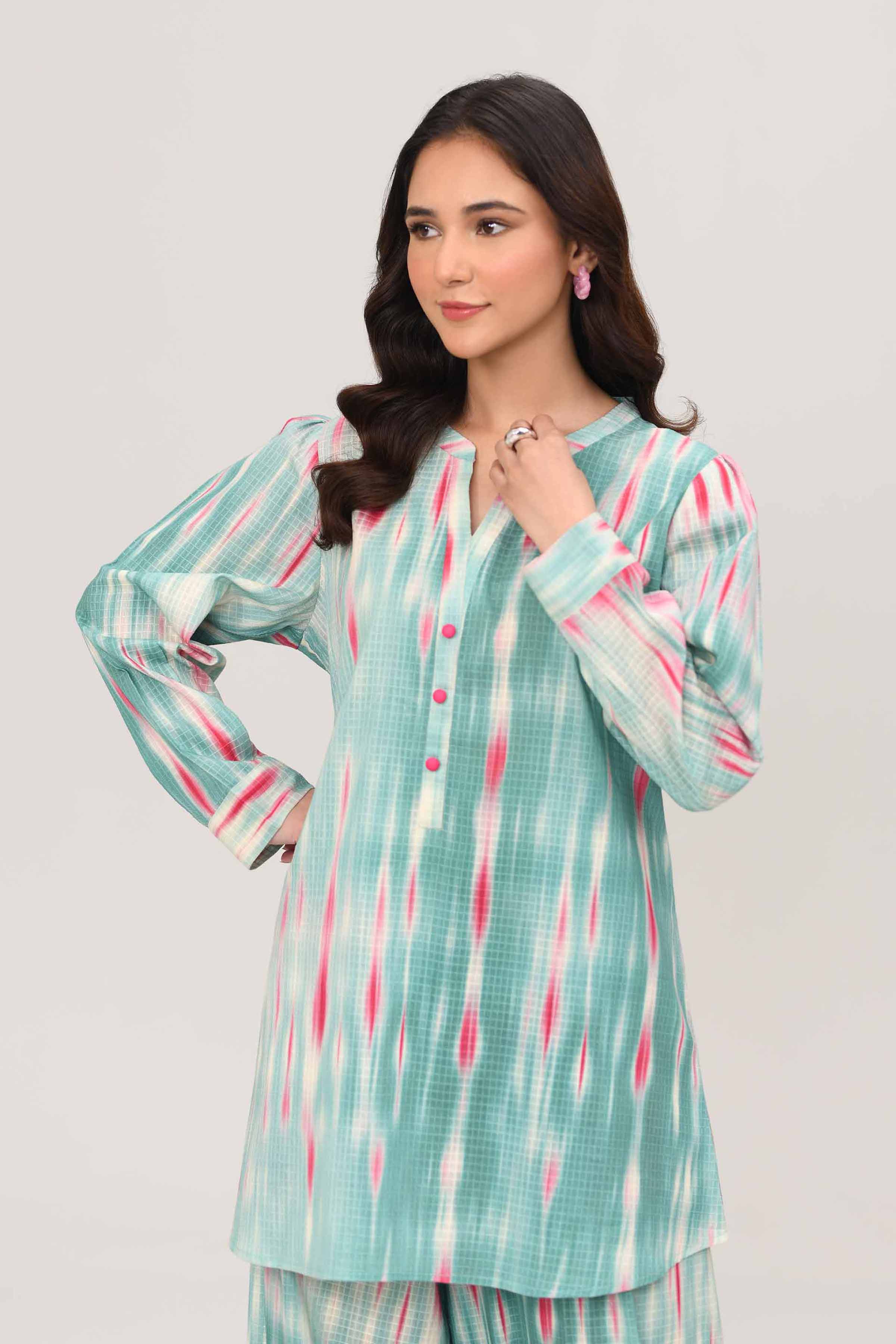 2 Piece - Printed Suit - FE25-18 - Image 2