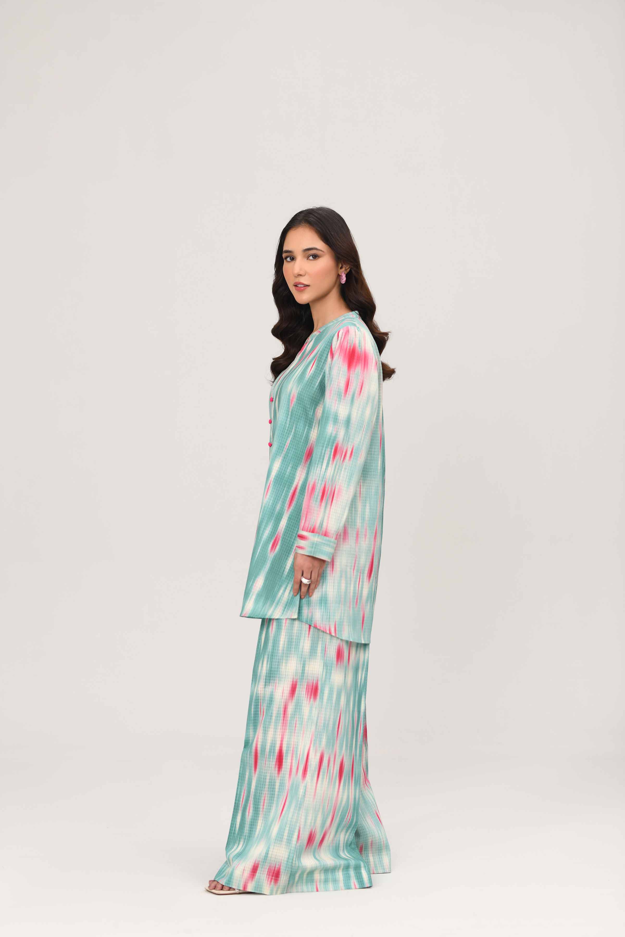 2 Piece - Printed Suit - FE25-18 - Image 4