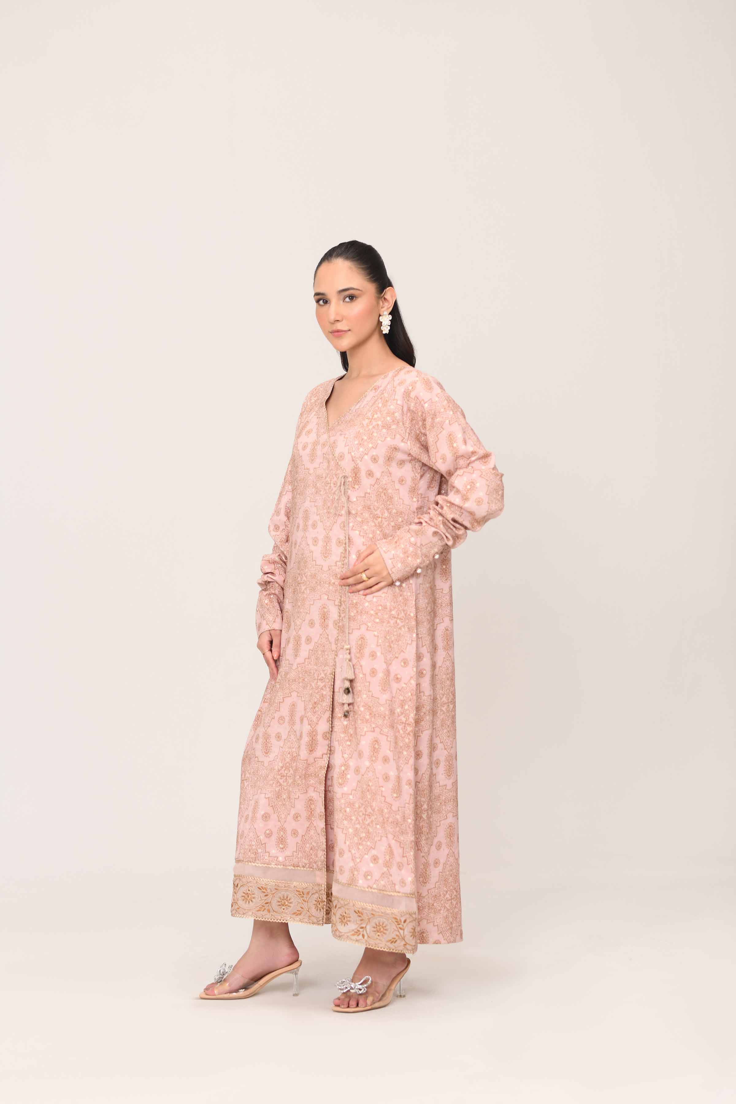 Printed Embroidered Shirt - FE25-28 - Image 4