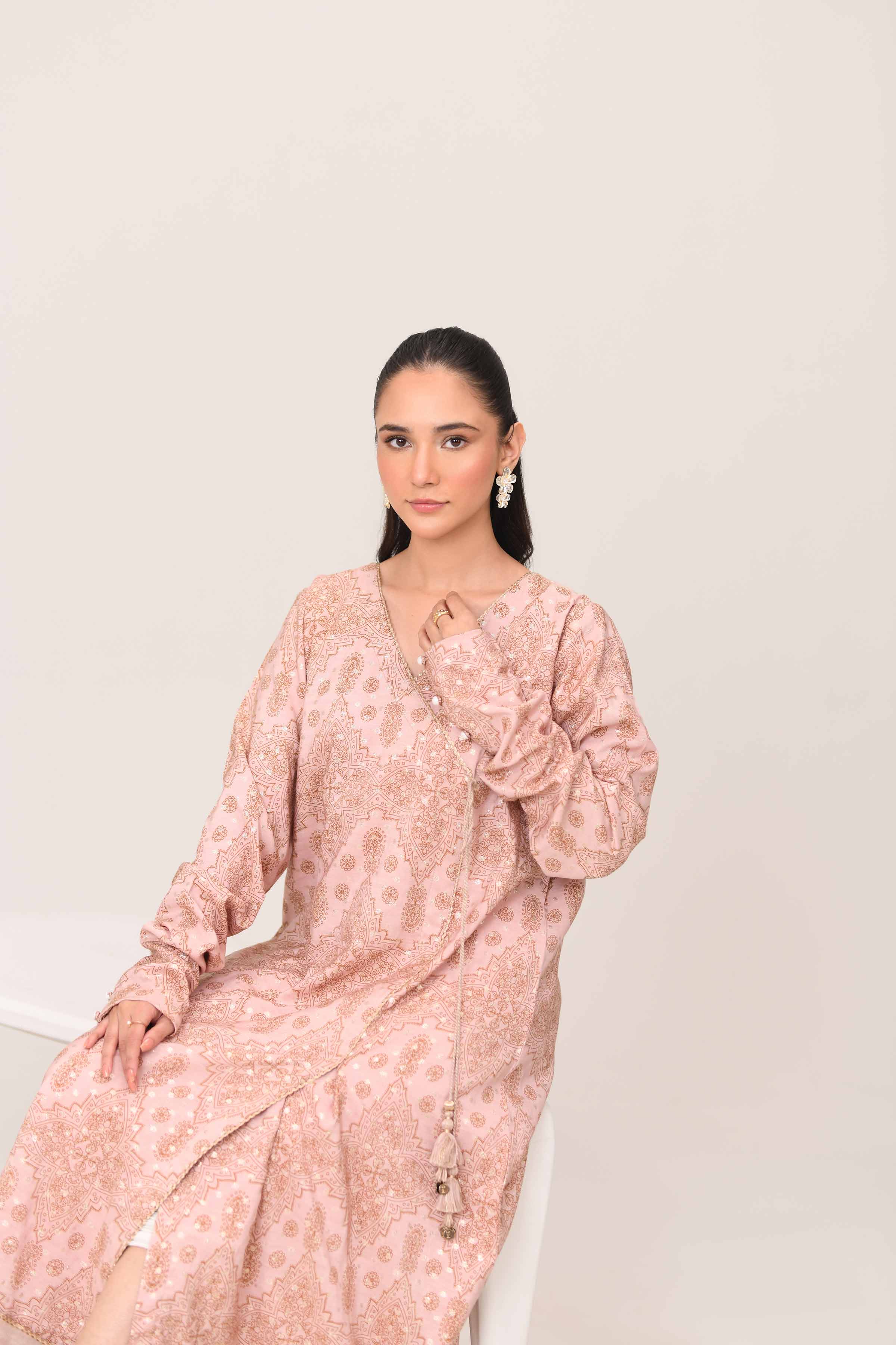 Printed Embroidered Shirt - FE25-28 - Image 5