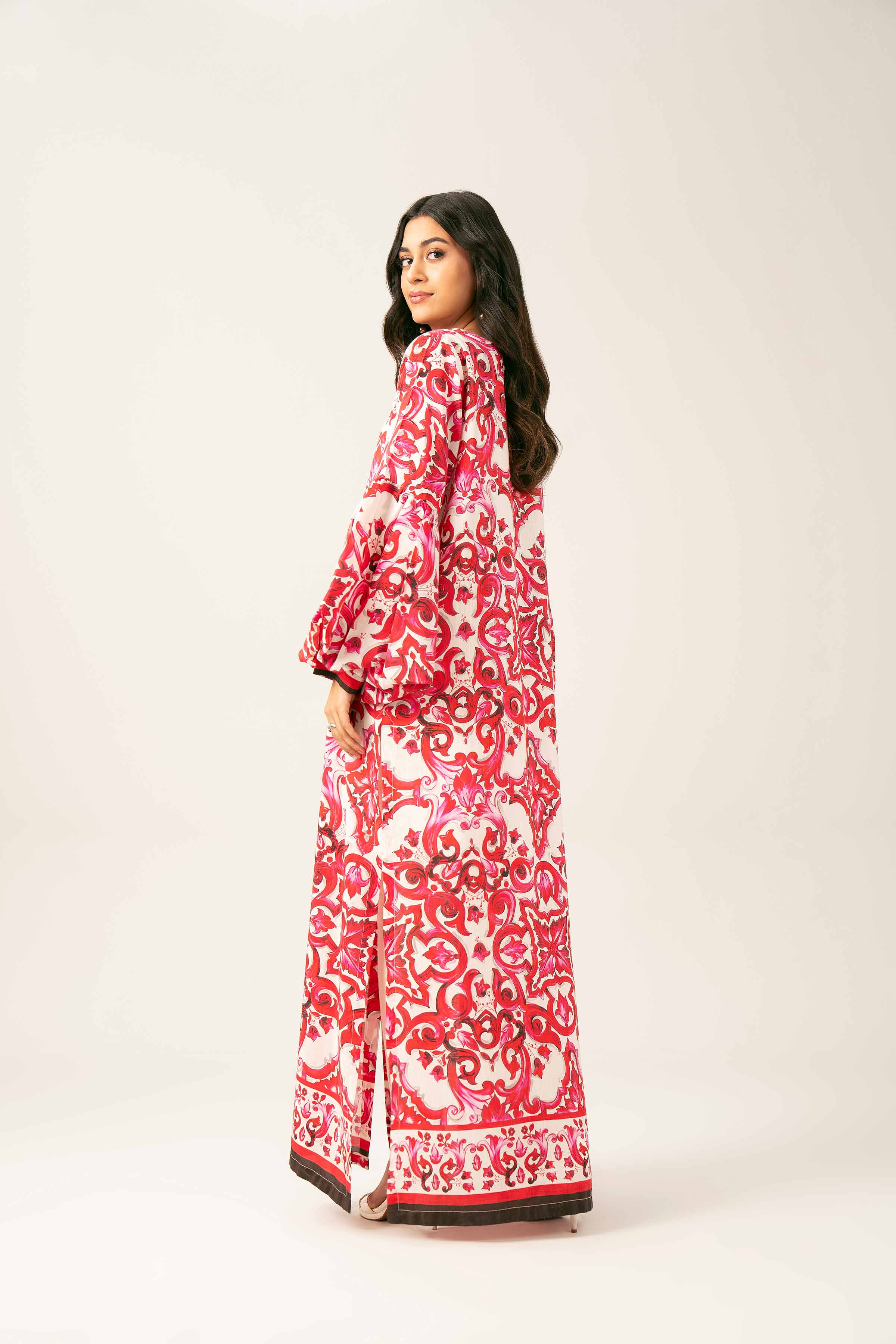 Printed Dress - FE25-30 - Image 3