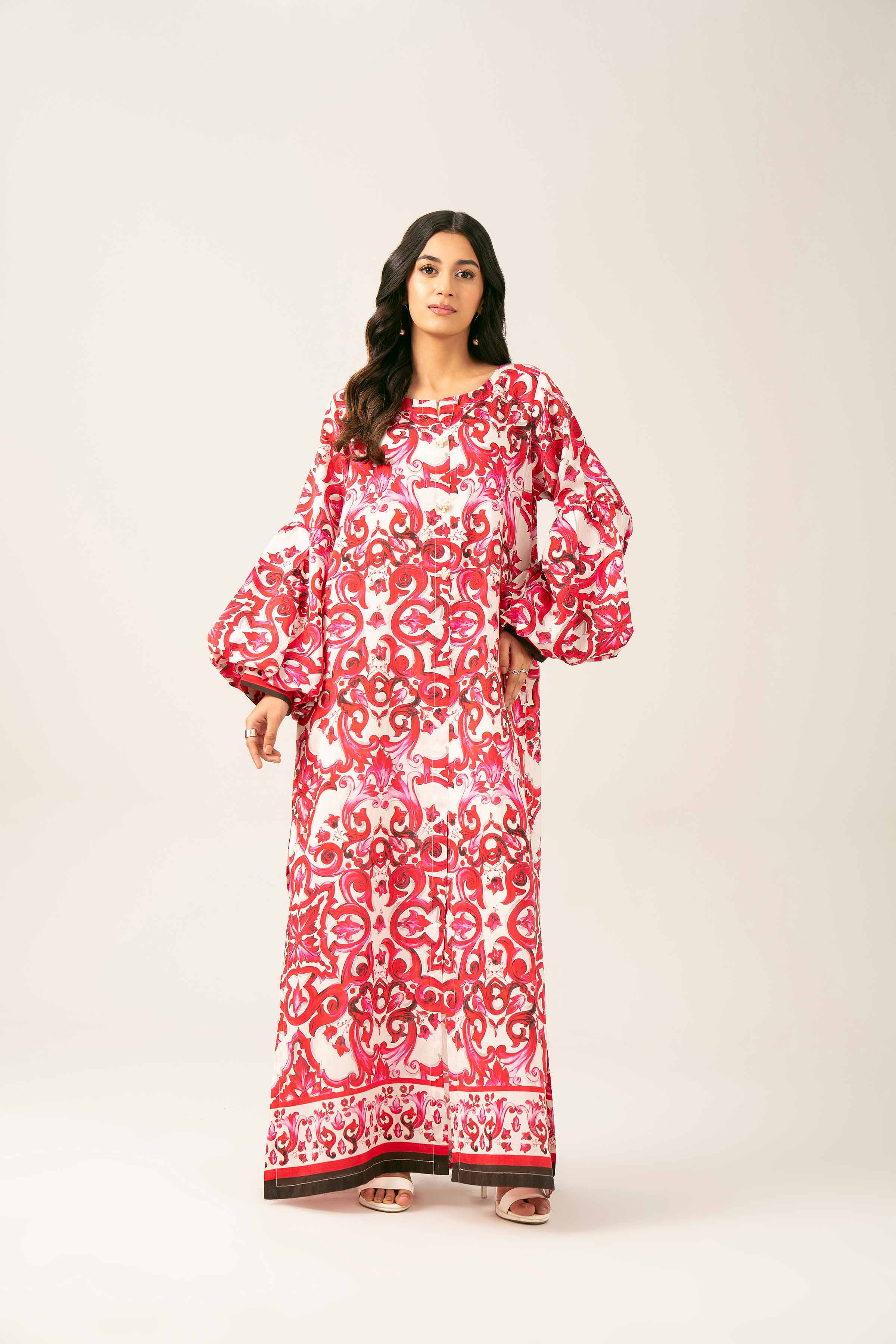 Printed Dress - FE25-30 - Image 4