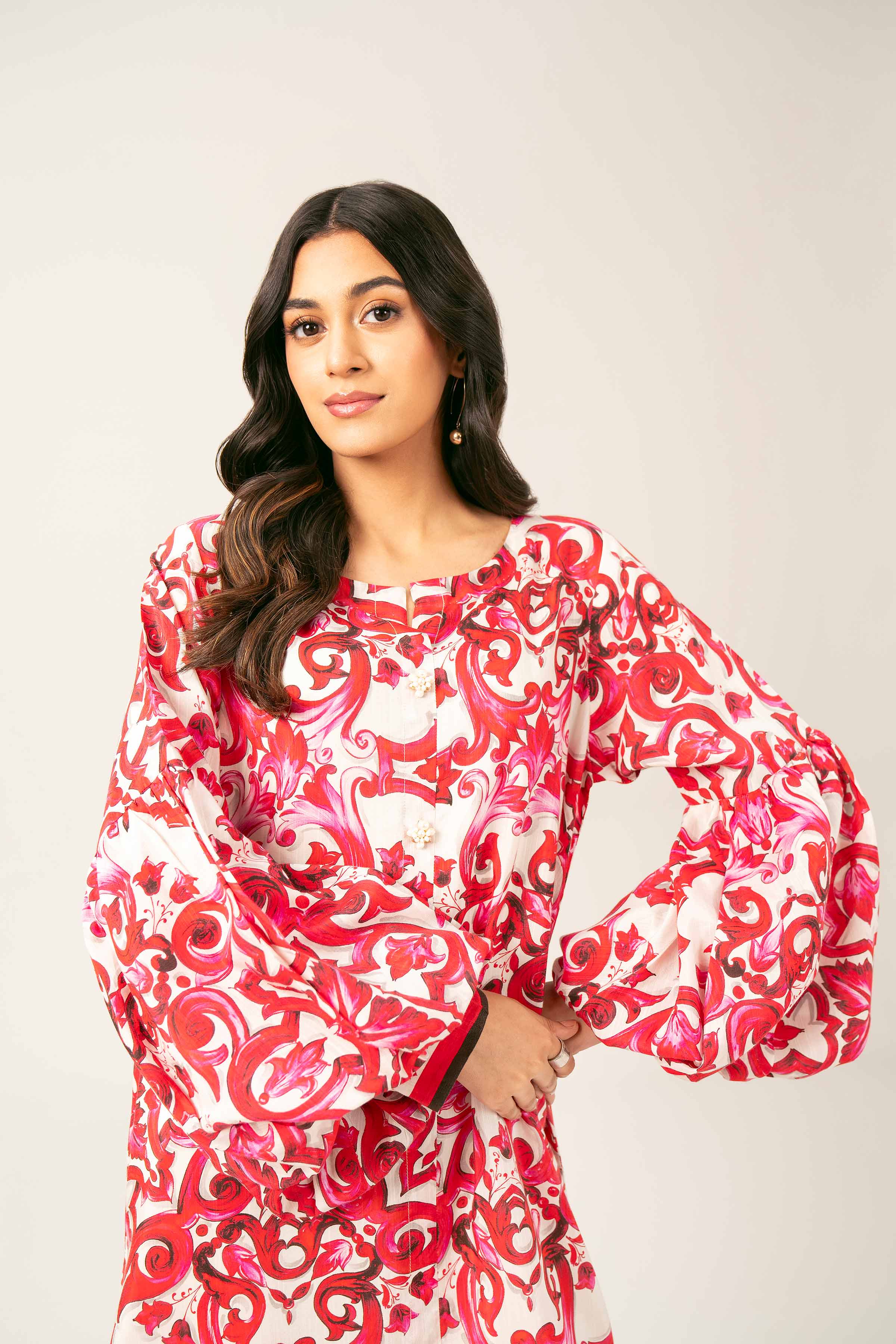 Printed Dress - FE25-30 - Image 8