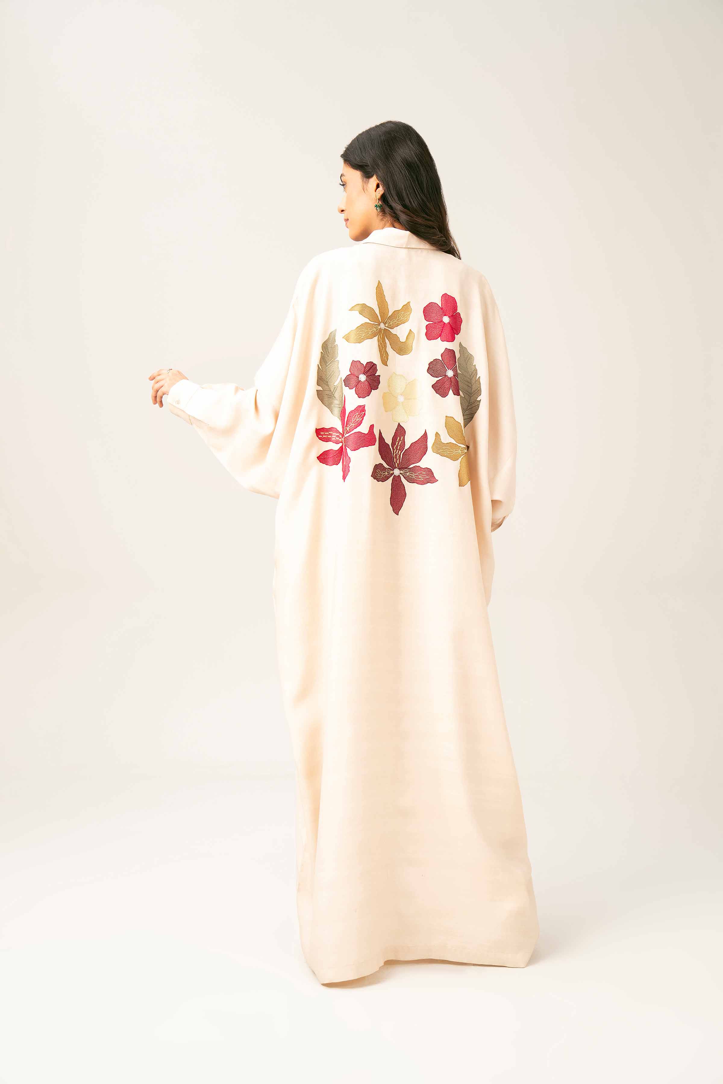 Embroidered Dress - FE25-33 - Image 3