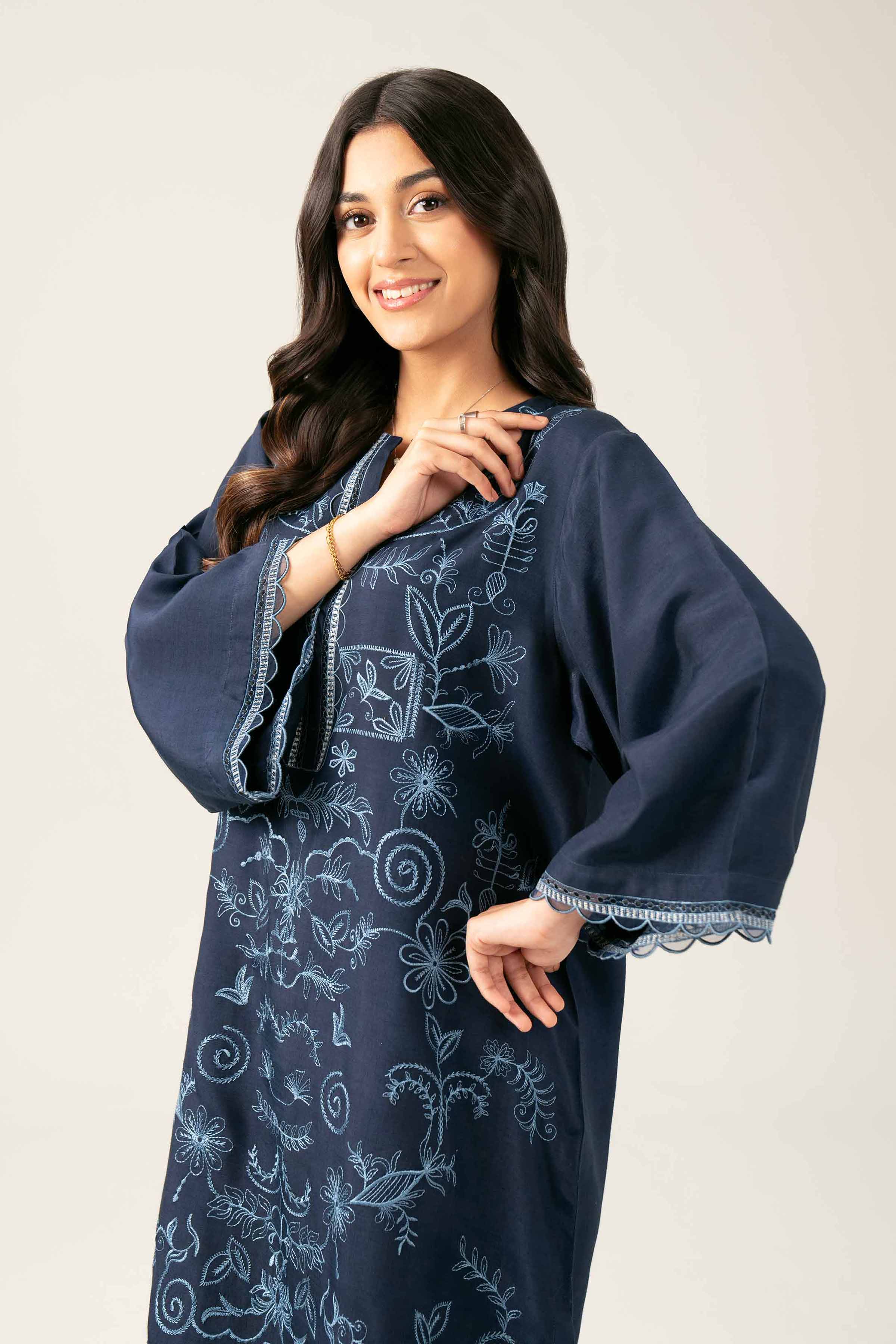 2 Piece - Embroidered Suit - FE25-39 - Image 2