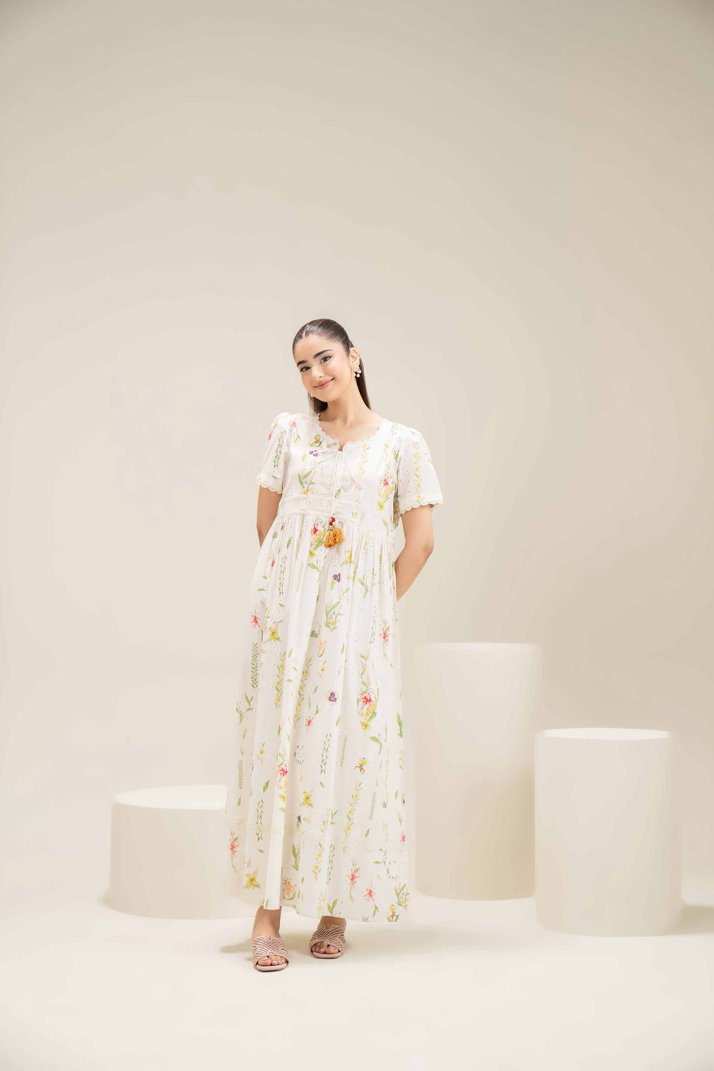 Printed Dress - FE25-40 - Image 6