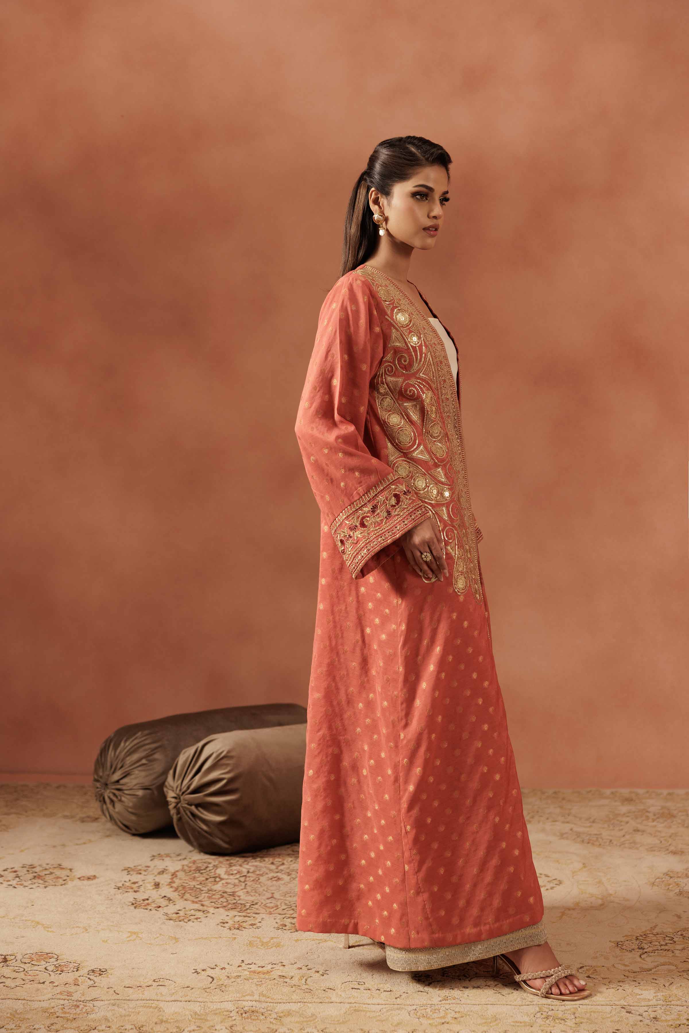 Embroidered Gown - FE25-65 - Image 11