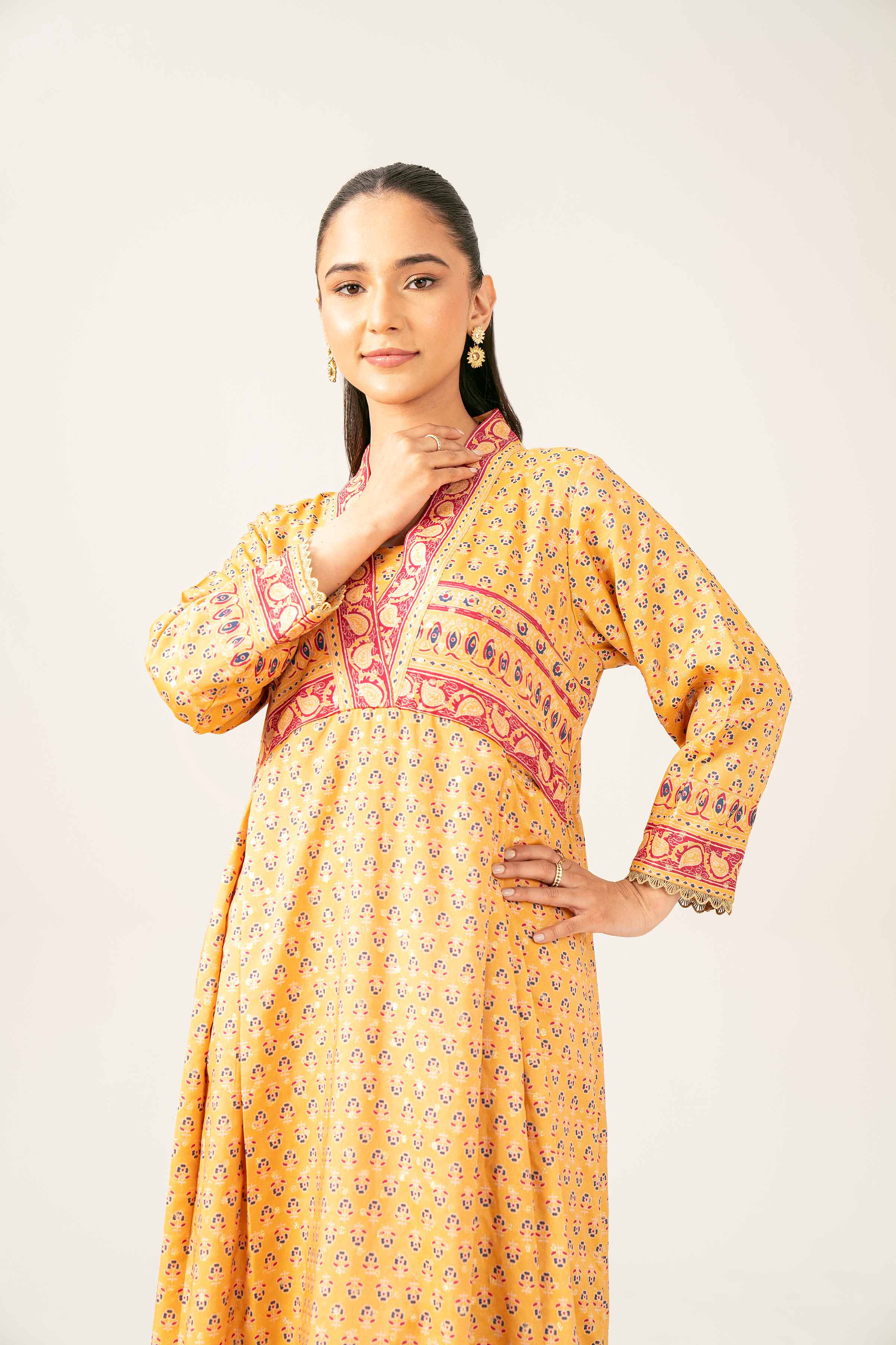 Printed Dress - FE25-77 - Image 6