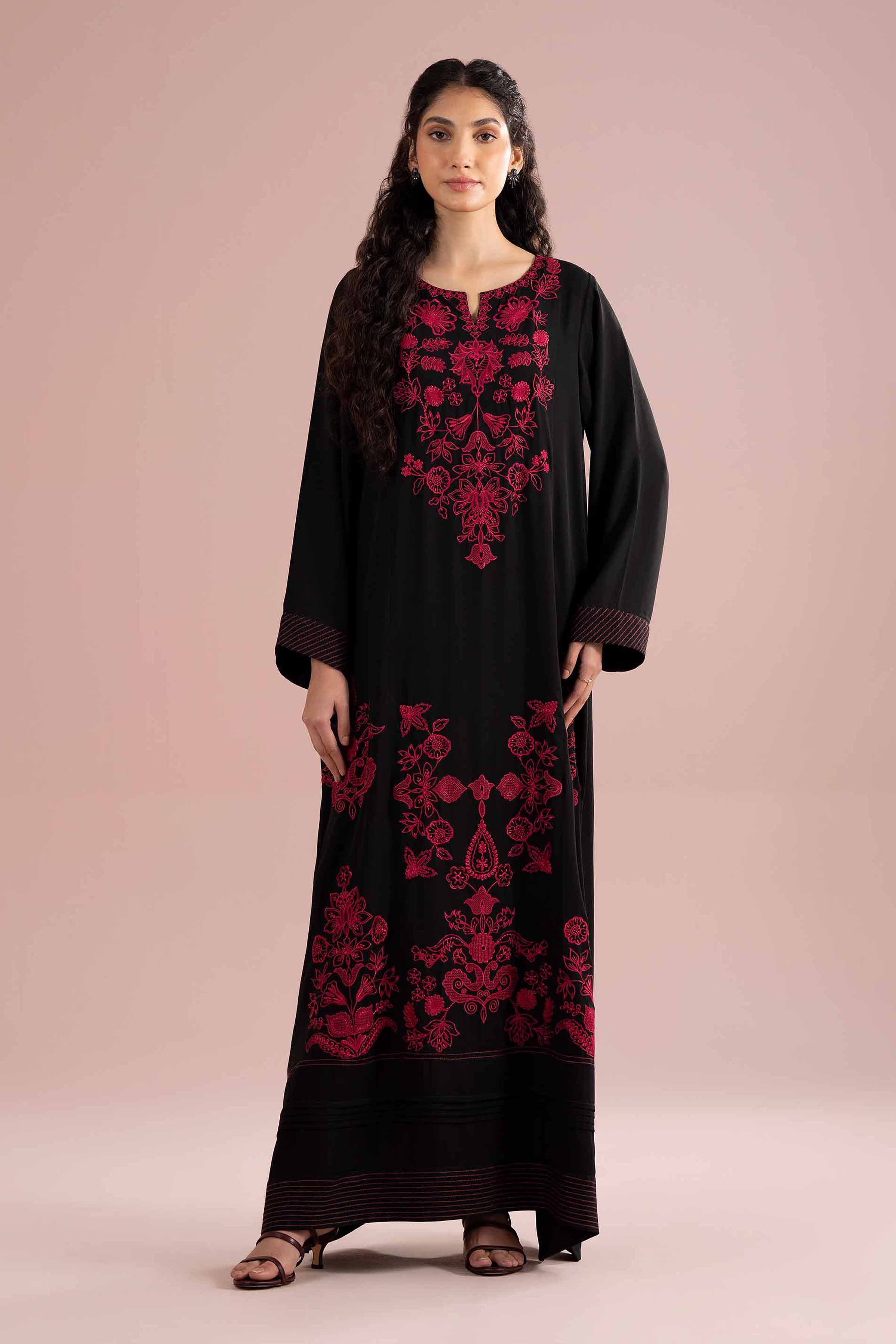 Embroidered Dress - FE26-126 - Image 3