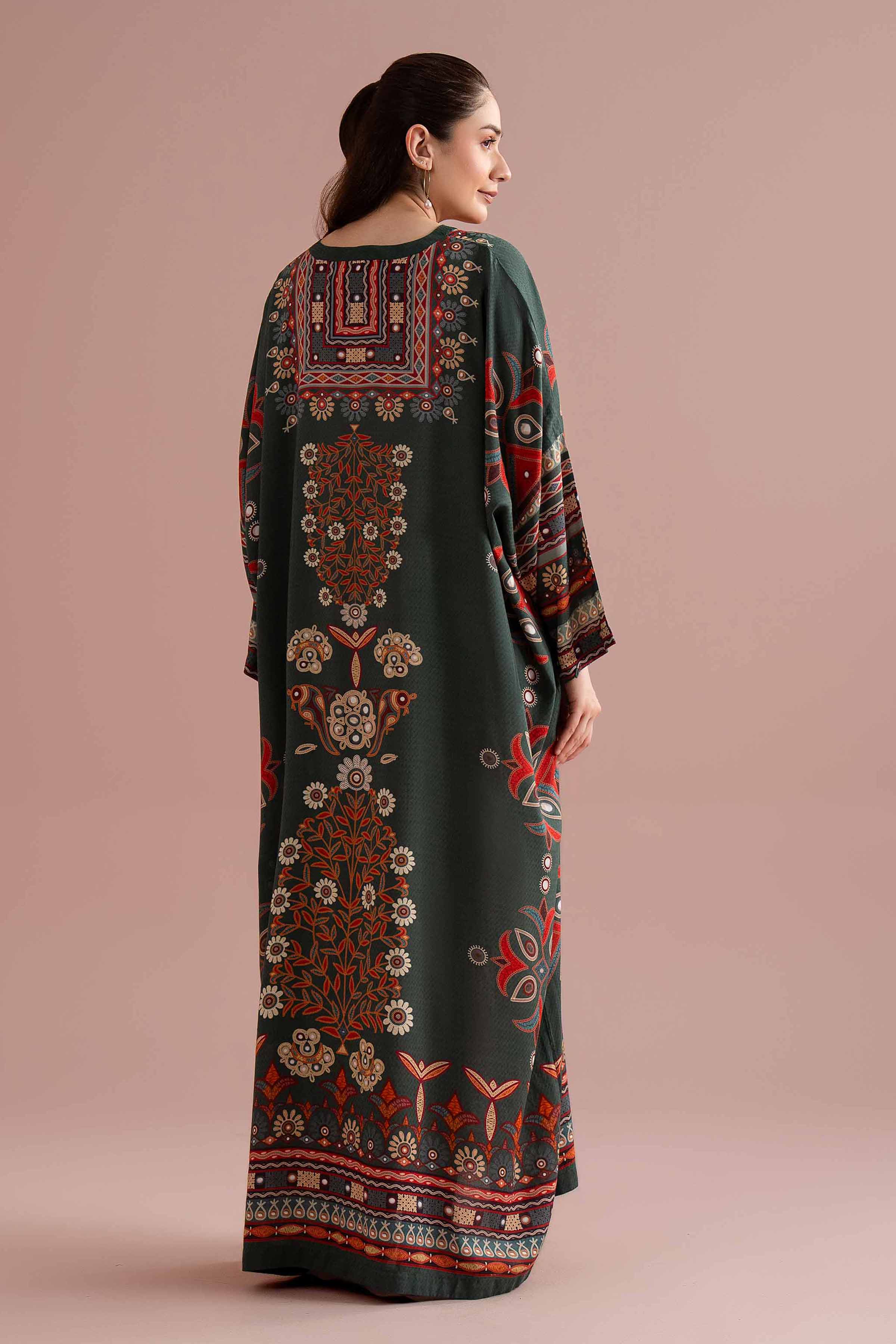 Printed Dress - FE26-49 - Image 3