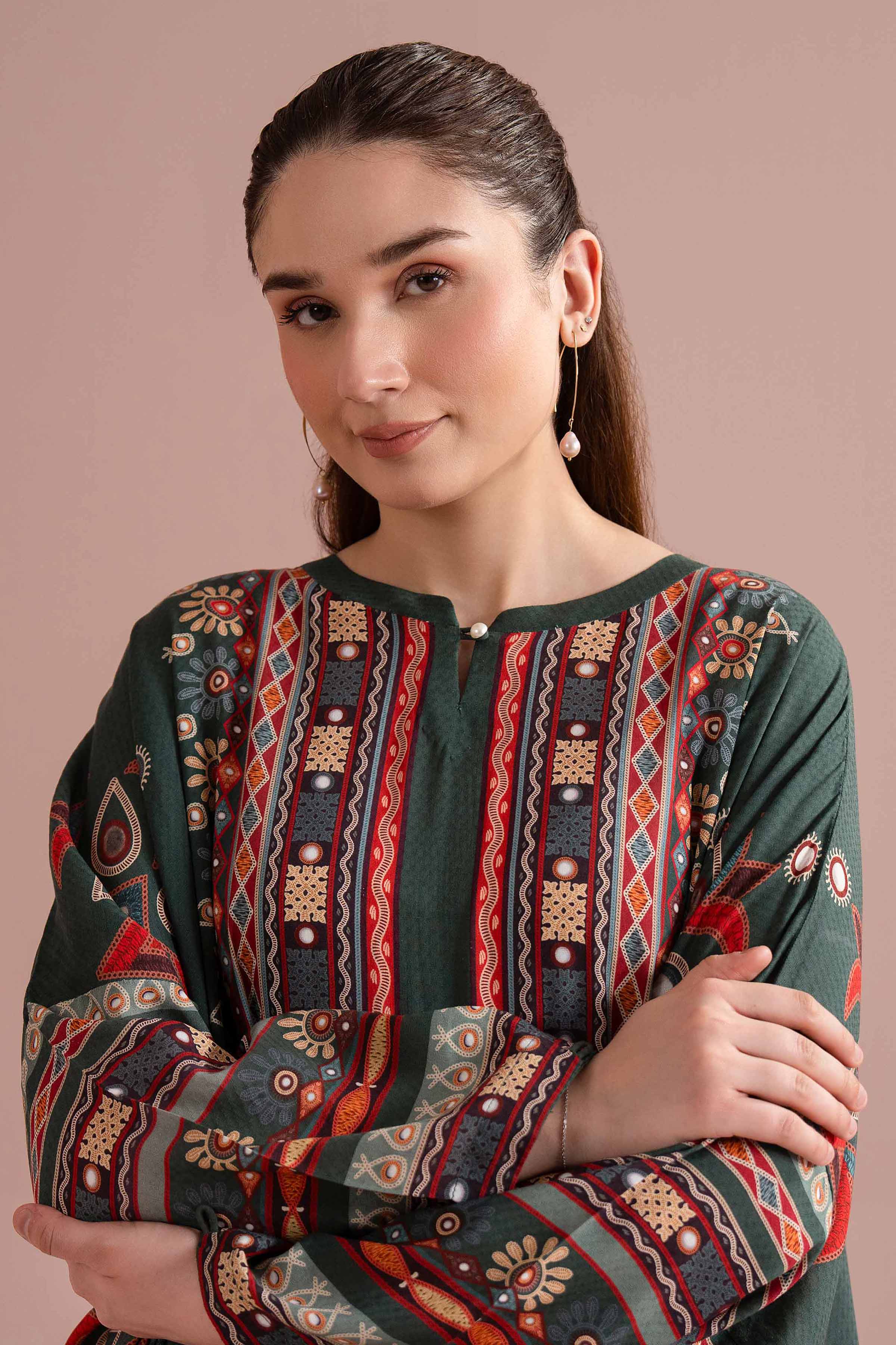 Printed Dress - FE26-49 - Image 6