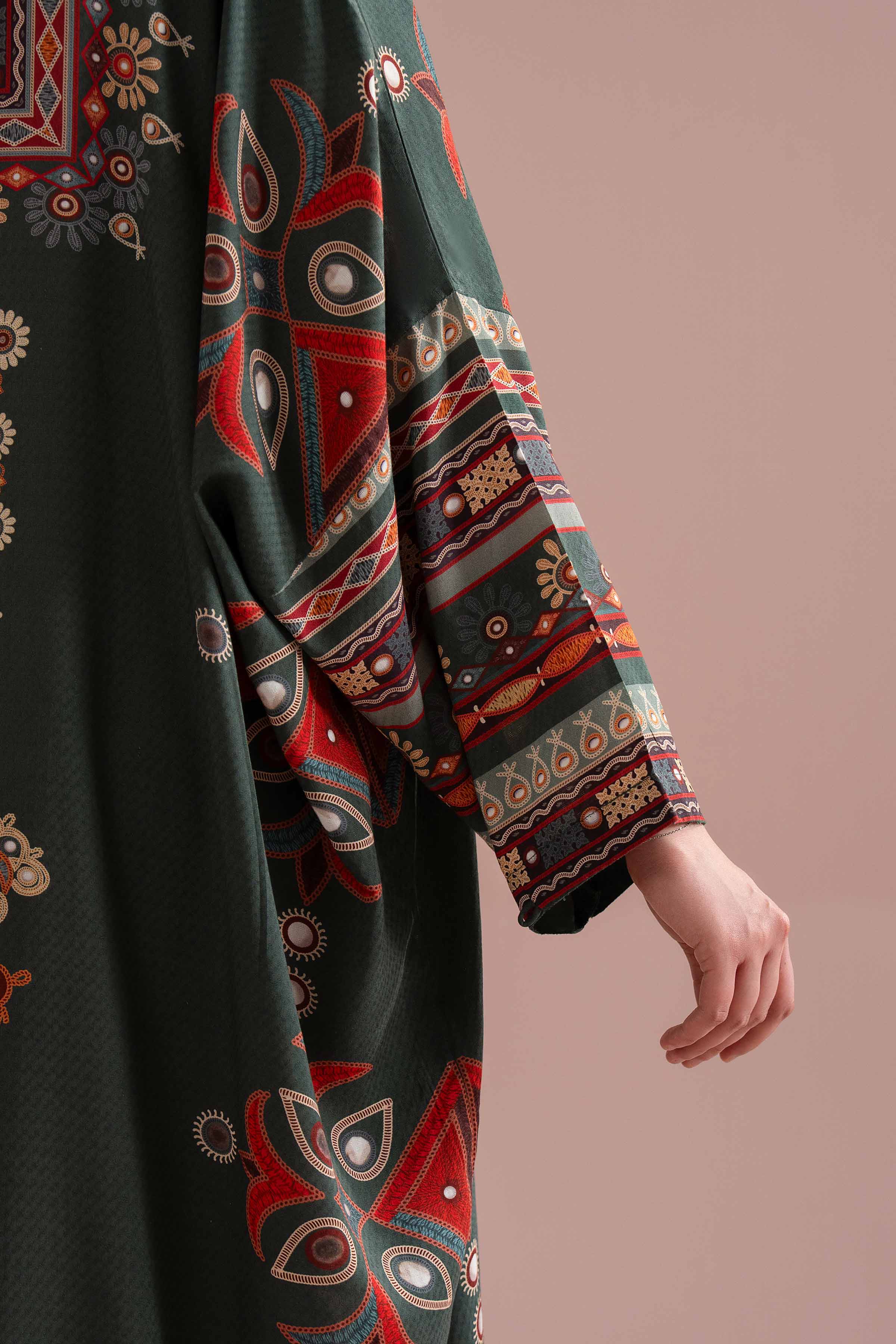 Printed Dress - FE26-49 - Image 8