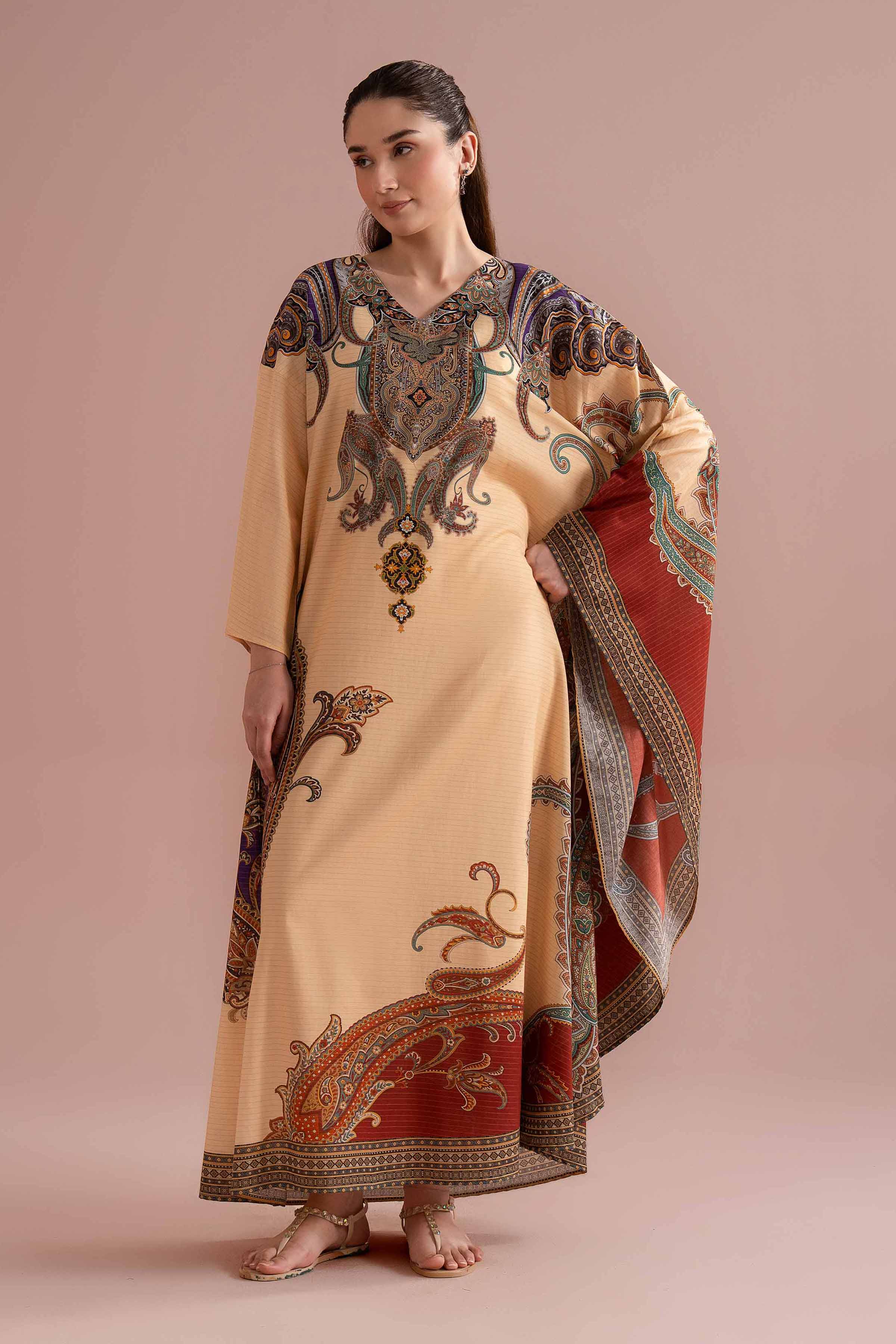 Printed Dress - FE26-76 - Image 5
