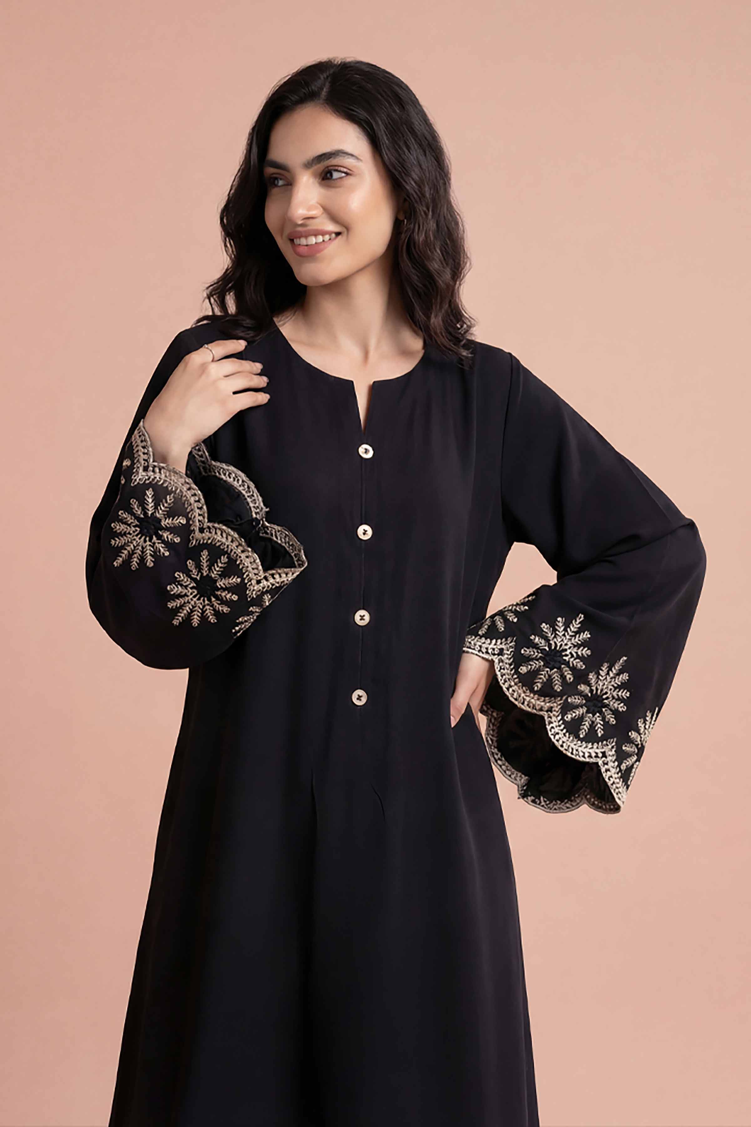 Embroidered Dress - FE26-84 - Image 2