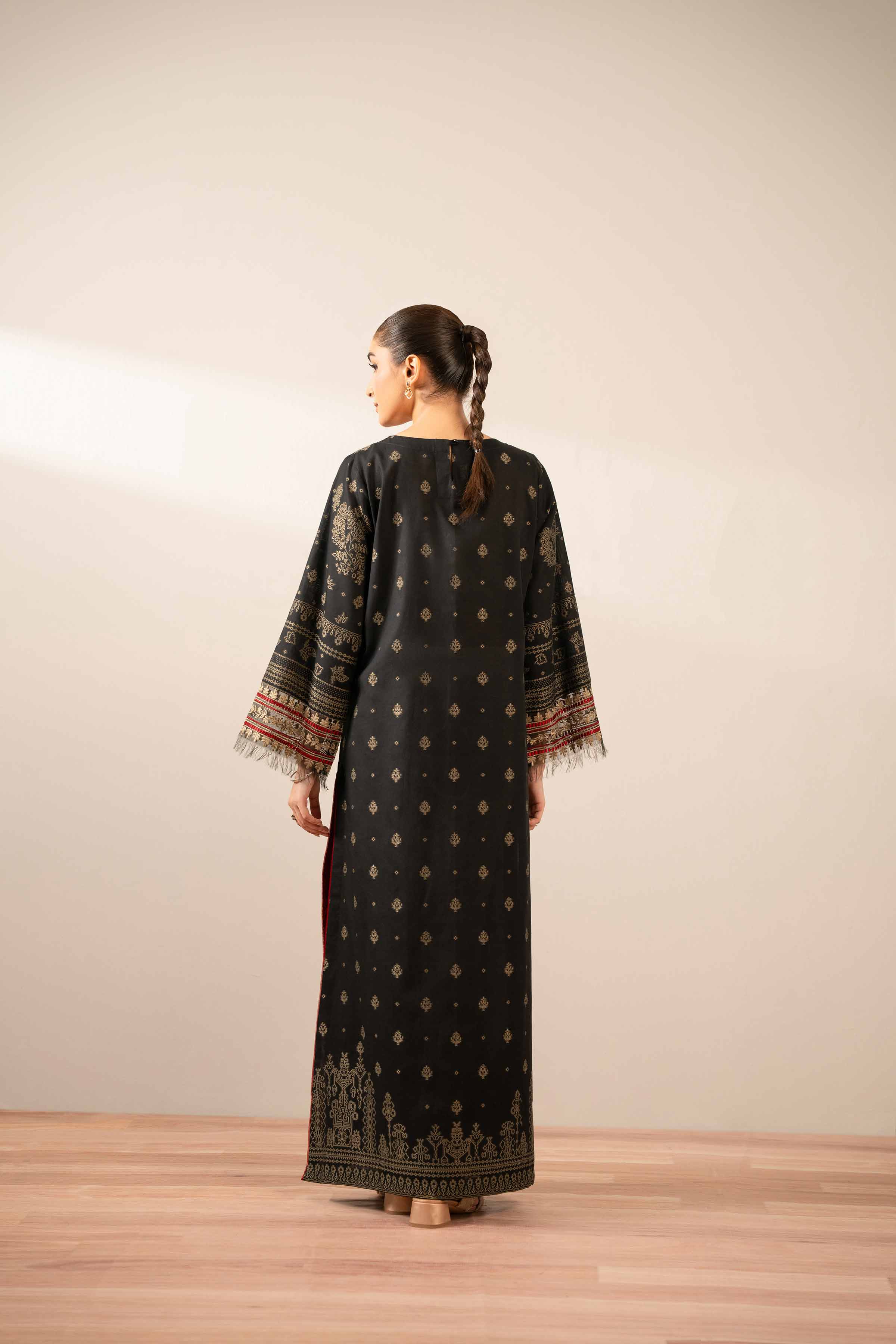 Printed Embroidered Shirt - FS25-44 - Image 3