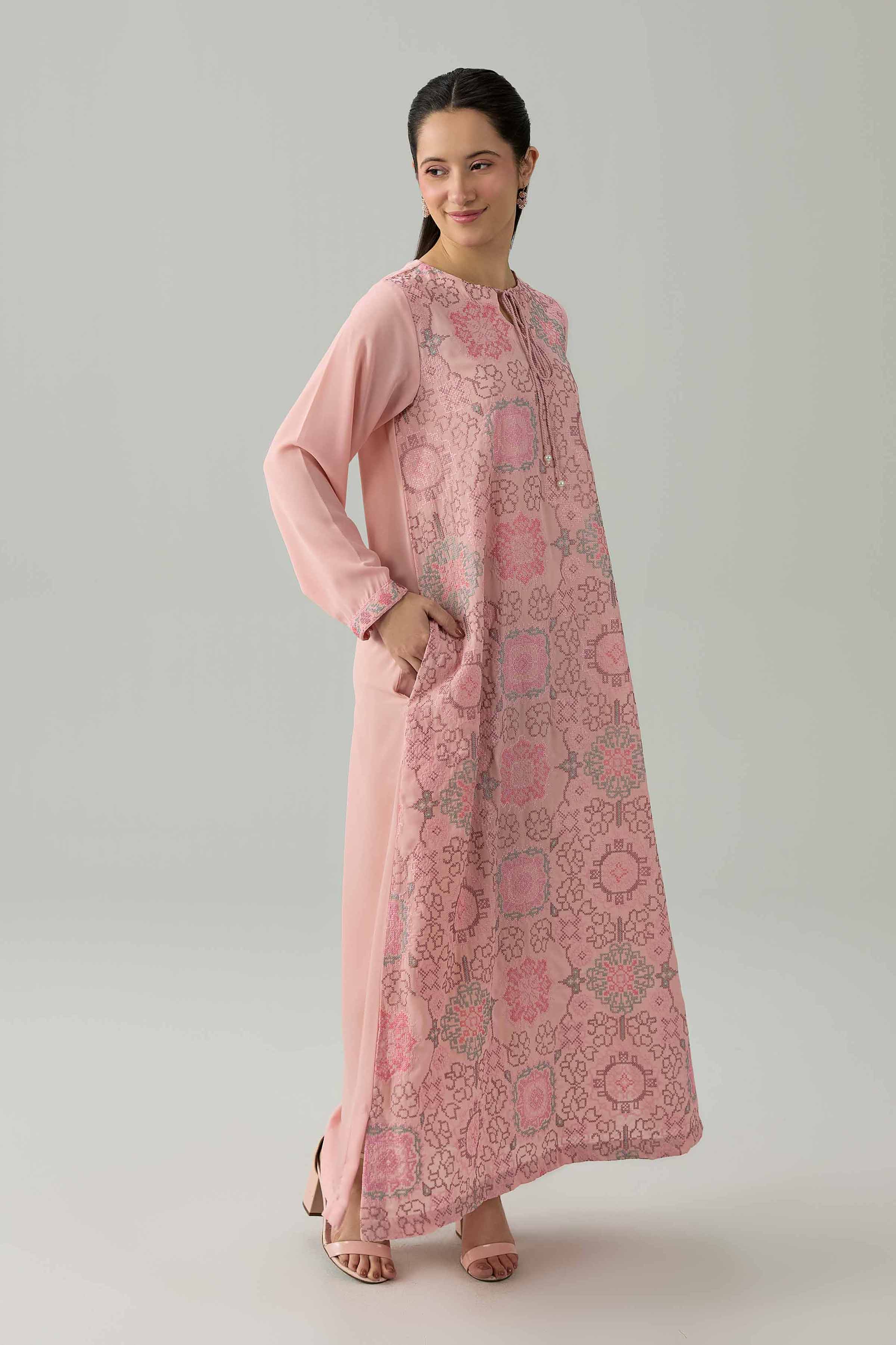 Embroidered Dress - FS26-12 - Image 4