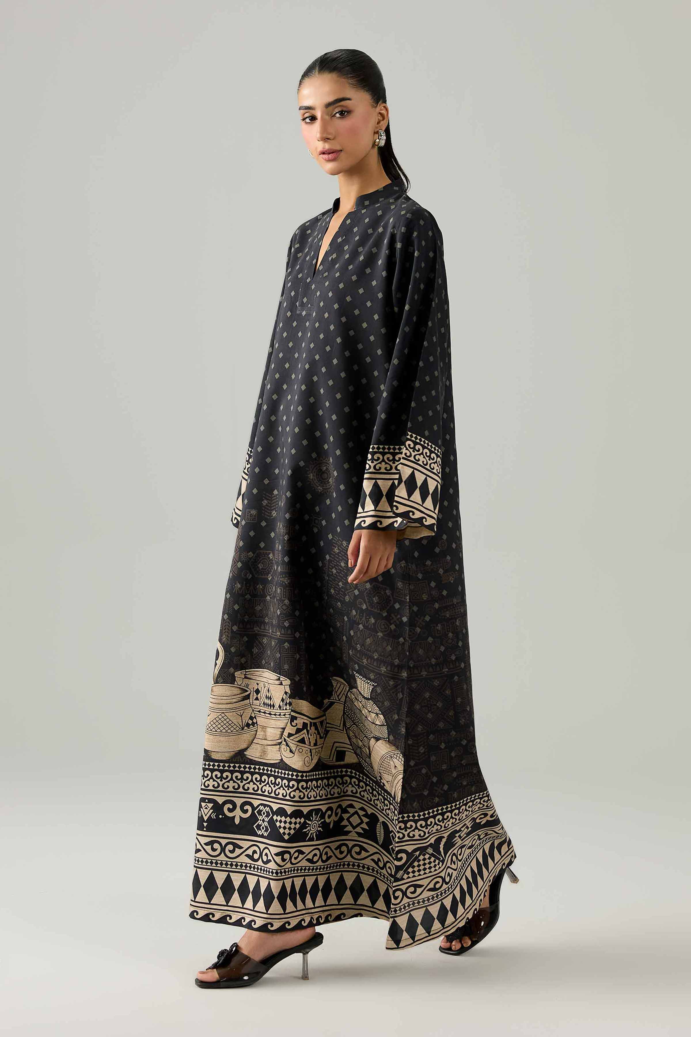 Printed Dress - FS26-16 - Image 4