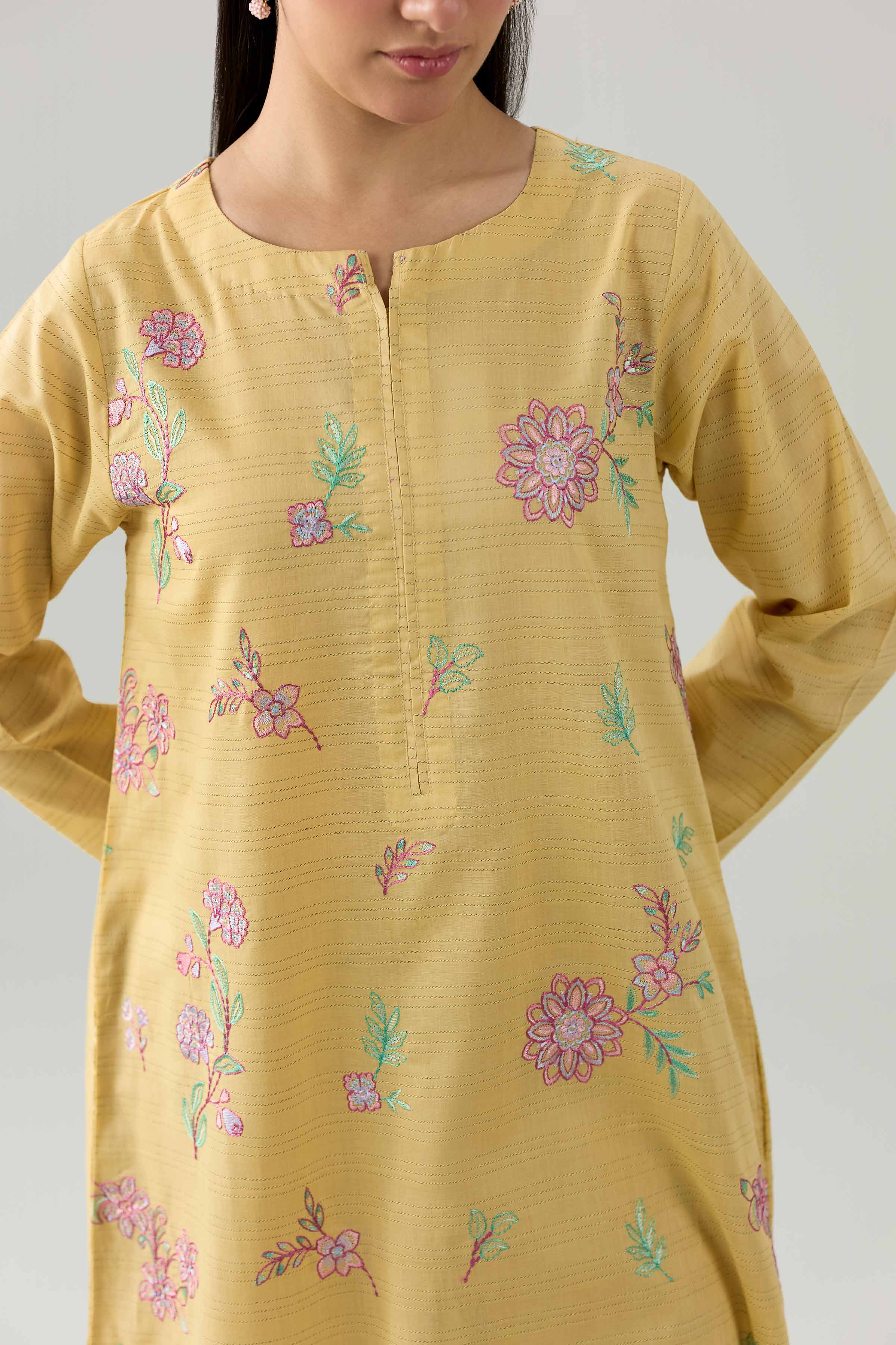 Embroidered Dress - FS26-20 - Image 7