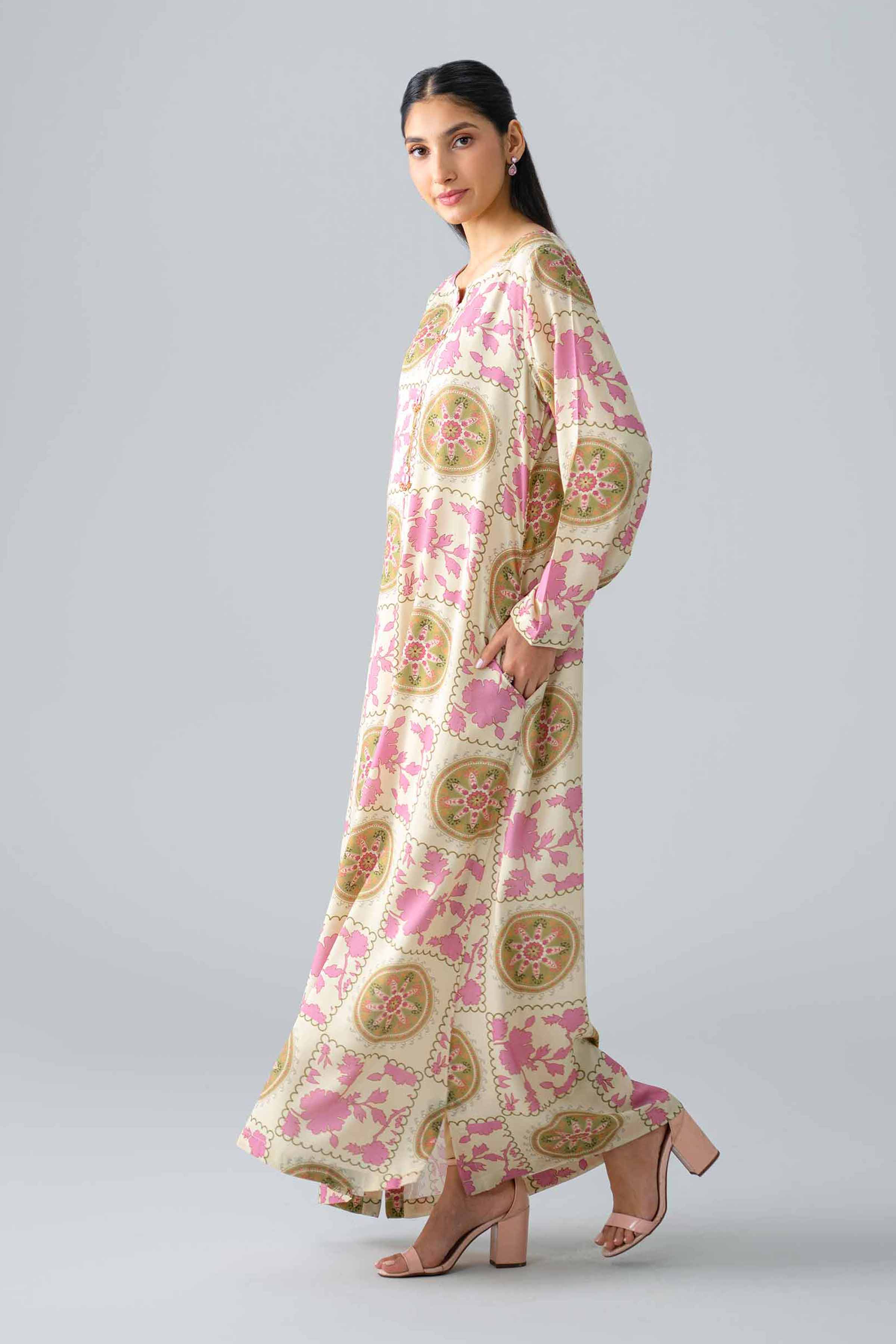 Printed Dress - FS26-29 - Image 5