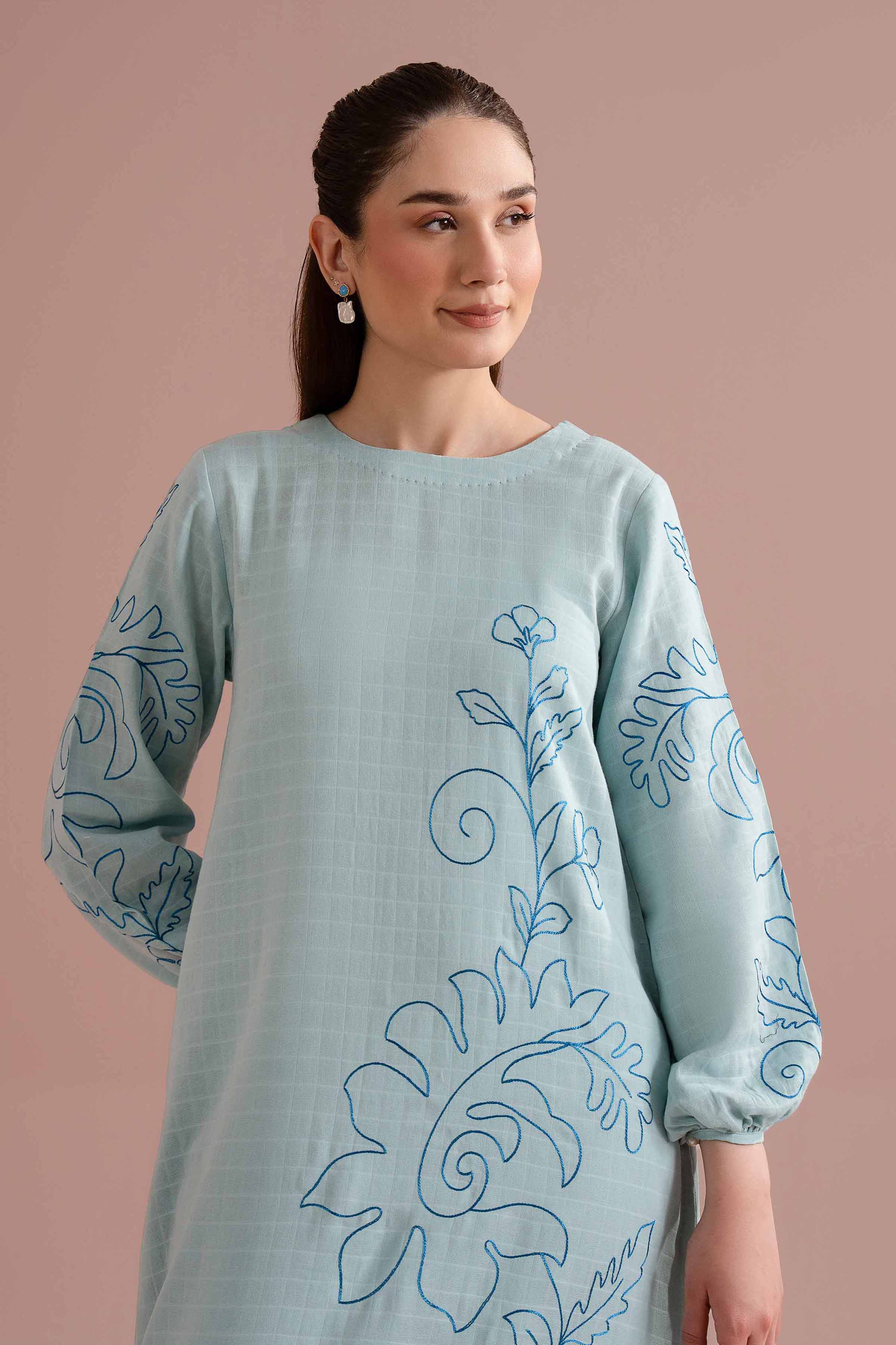 Embroidered Dress - FS26-31 - Image 6