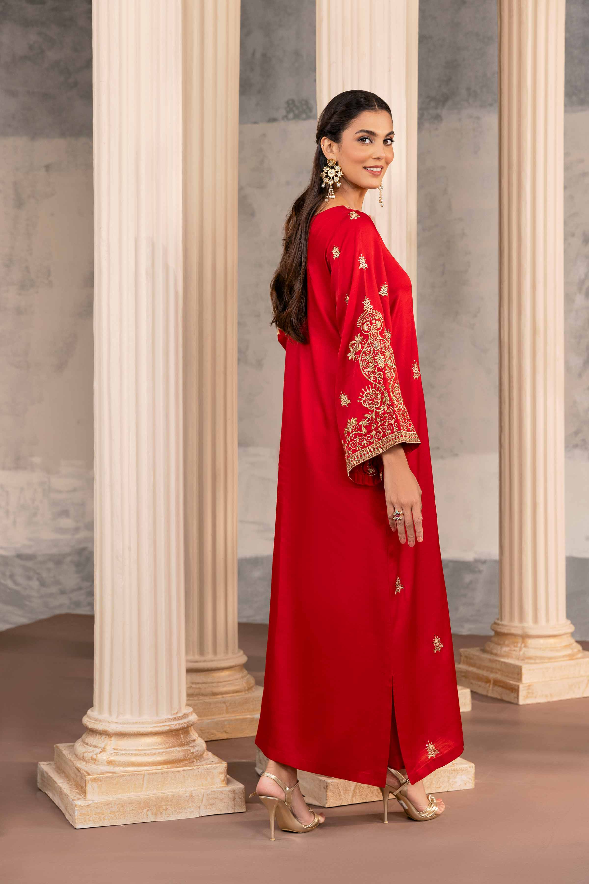 Embroidered Long Dress - FW23-01 - Image 2