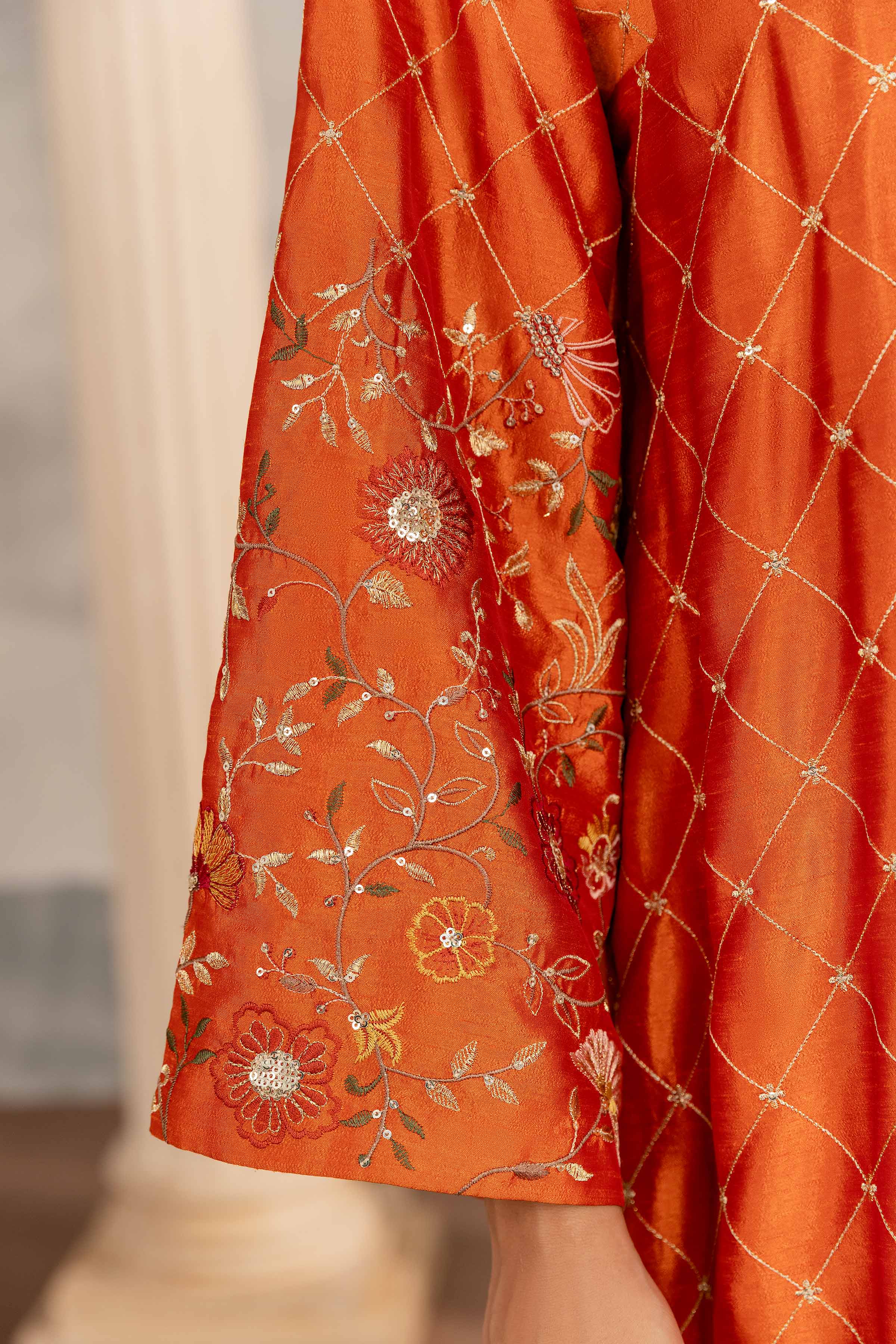 Embroidered Long Dress - FW23-05 - Image 6