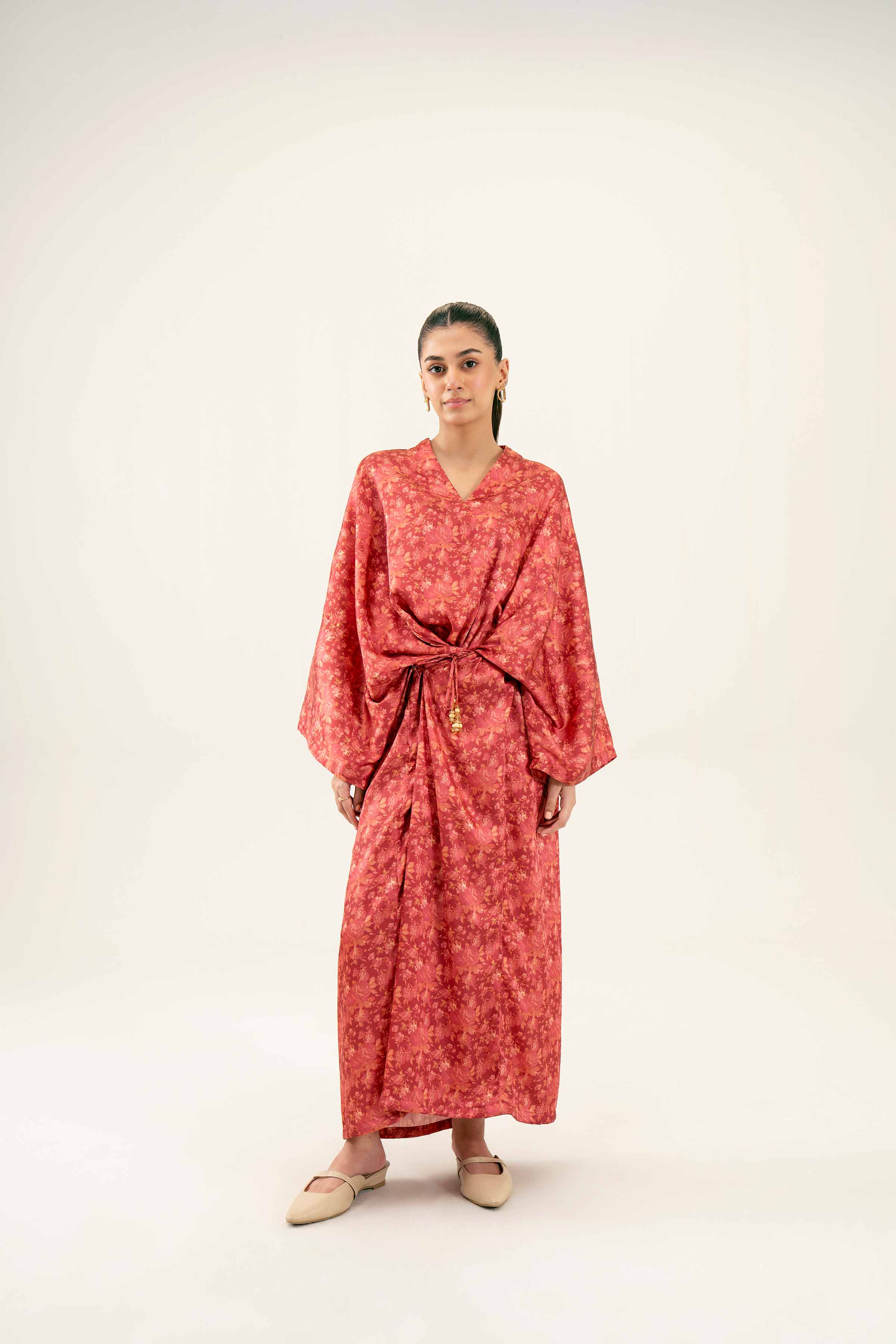 Printed Kimono Dress - FW24-58 - Image 9