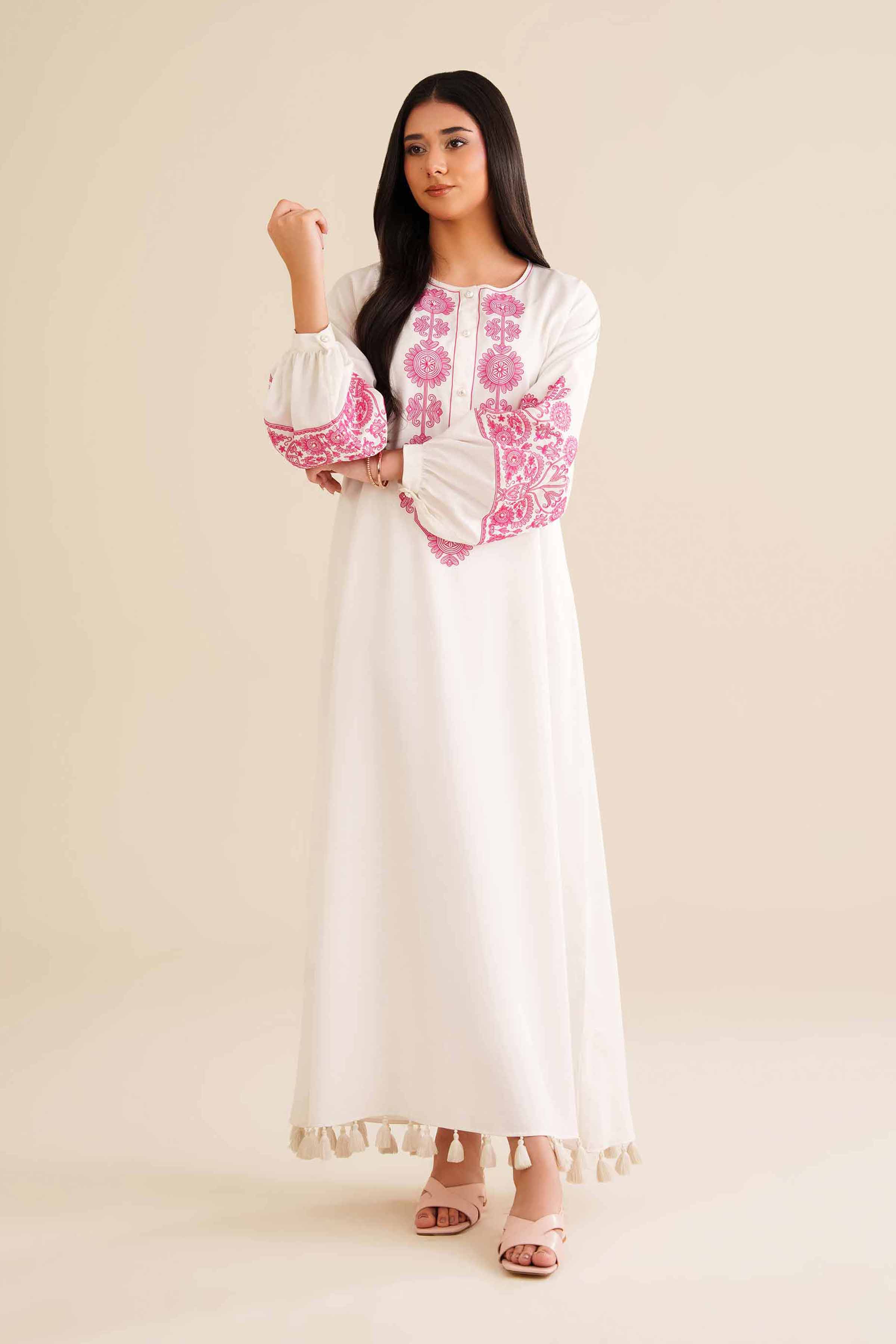 Embroidered Dress - FW25-33 - Image 2