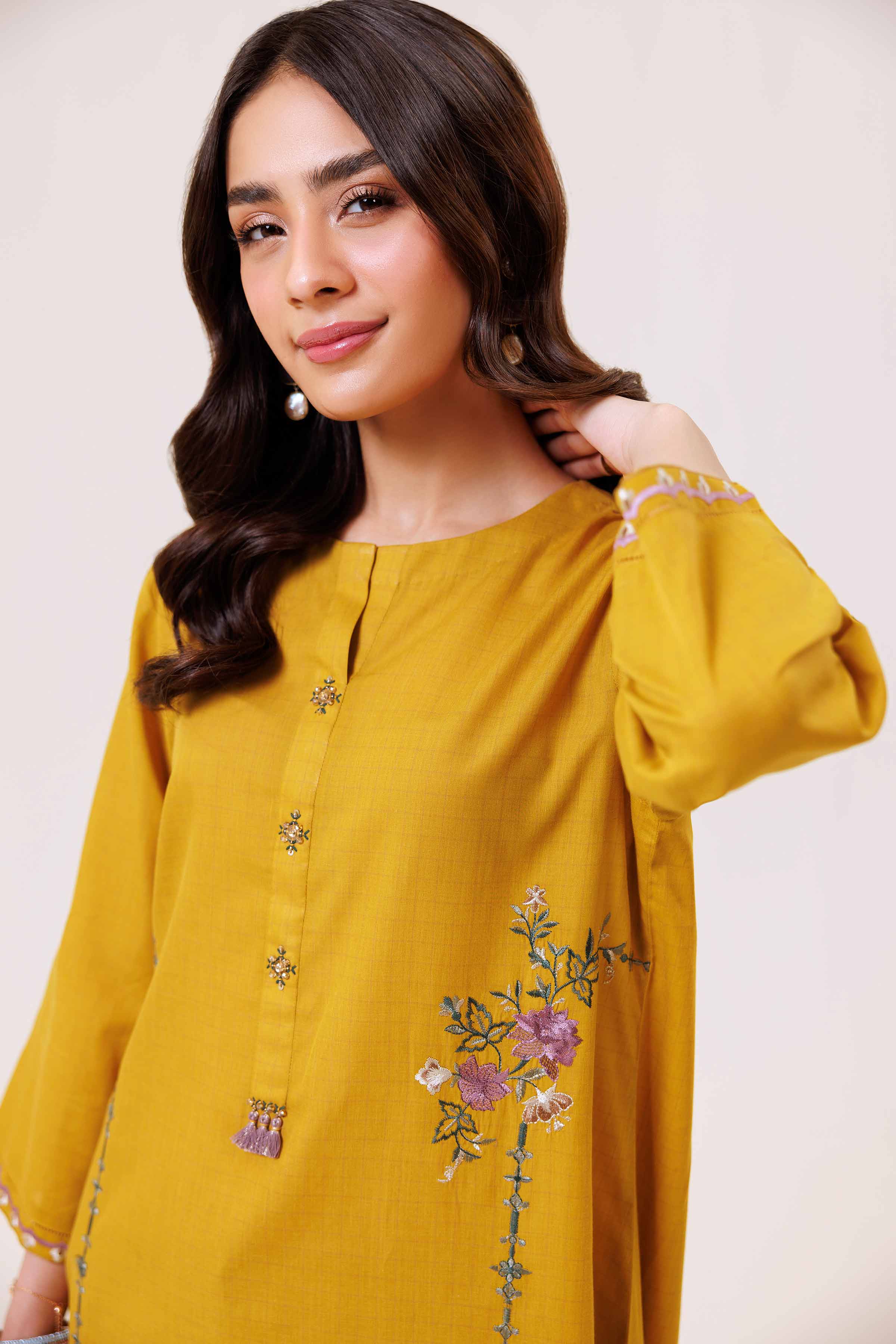 2 Piece - Embroidered Suit - KFE24-104 - Image 6