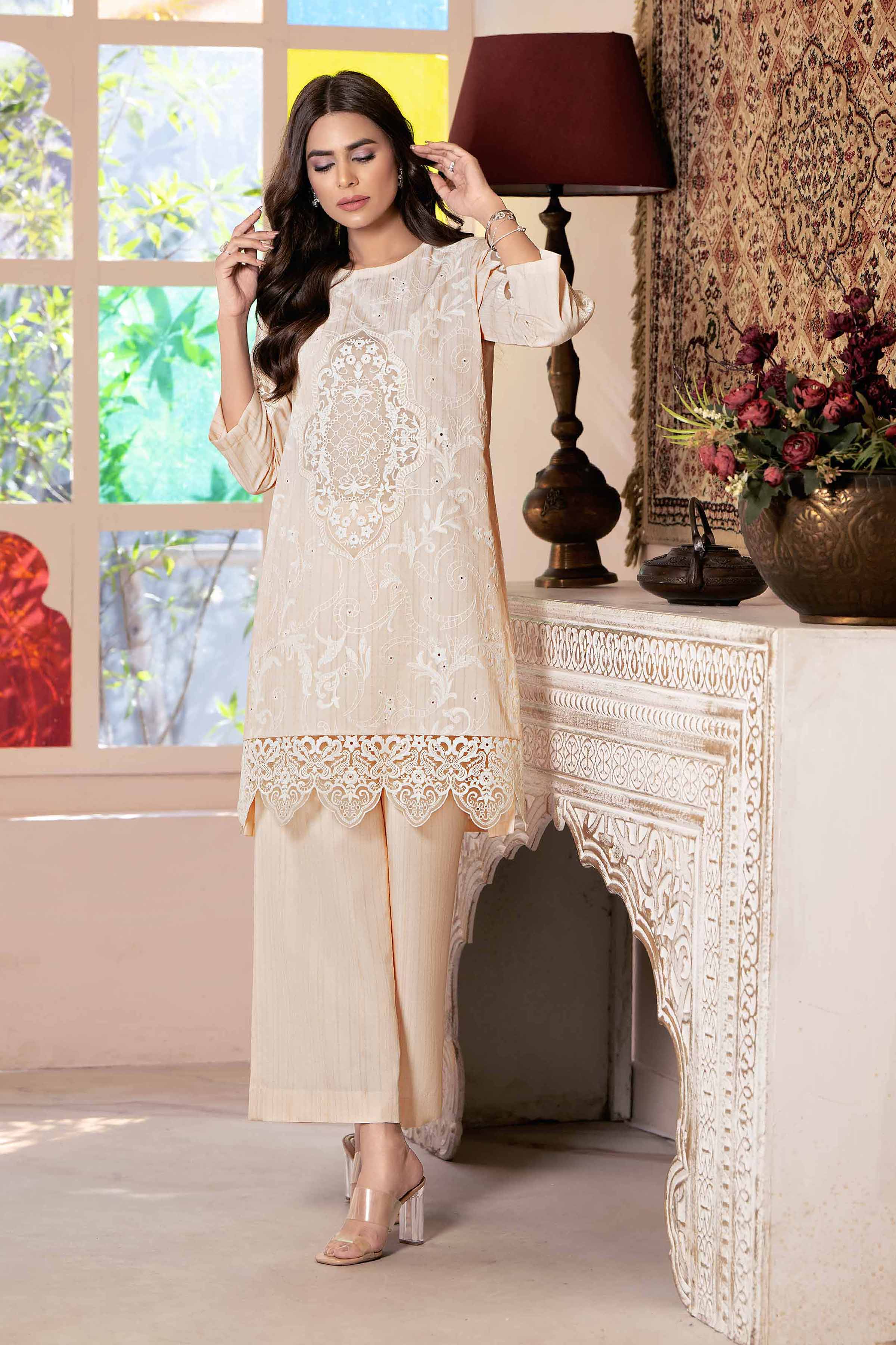 2 Piece - Embroidered Suit - KFE24-13 - Image 2