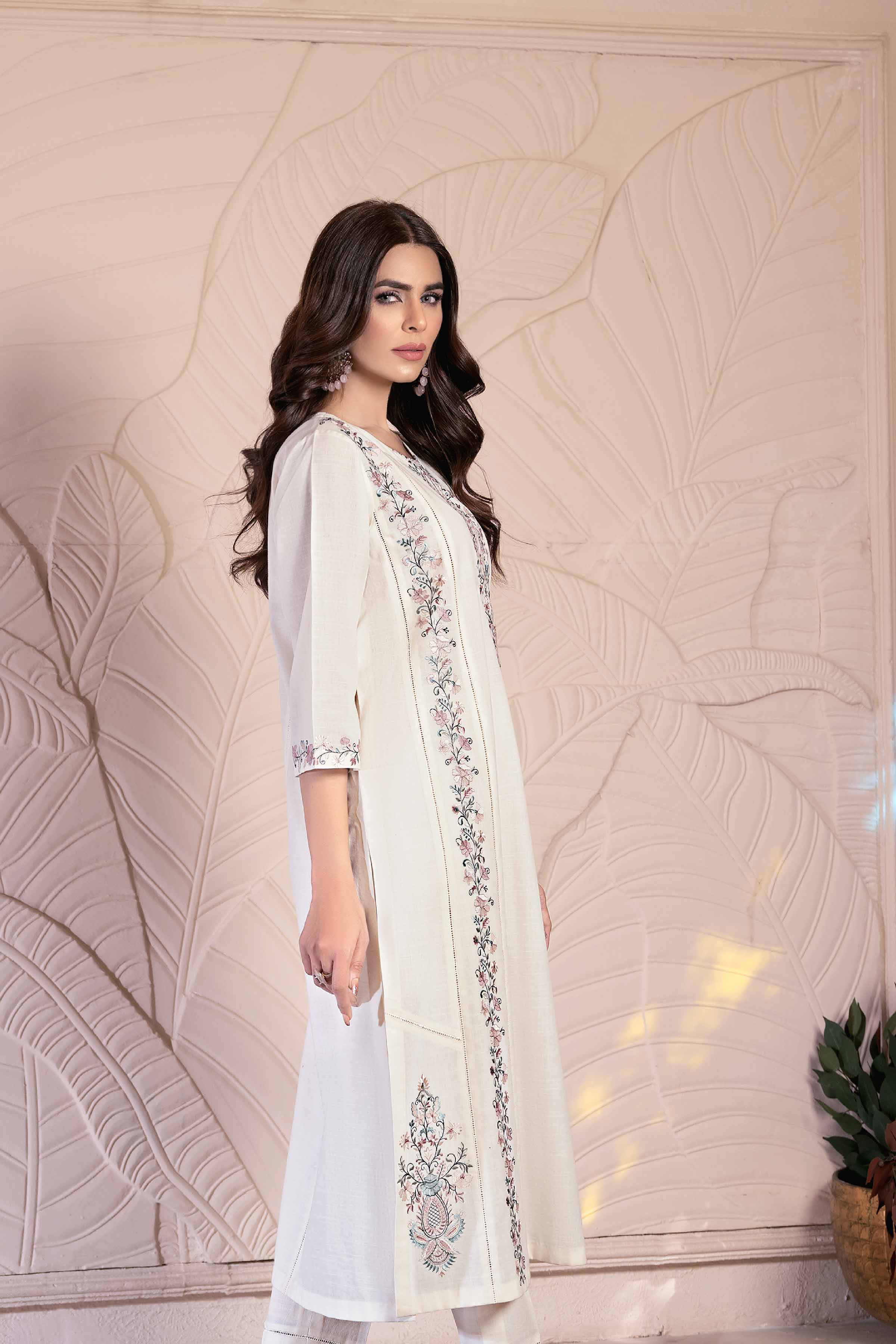 2 Piece - Embroidered Suit - KFE24-36 - Image 4