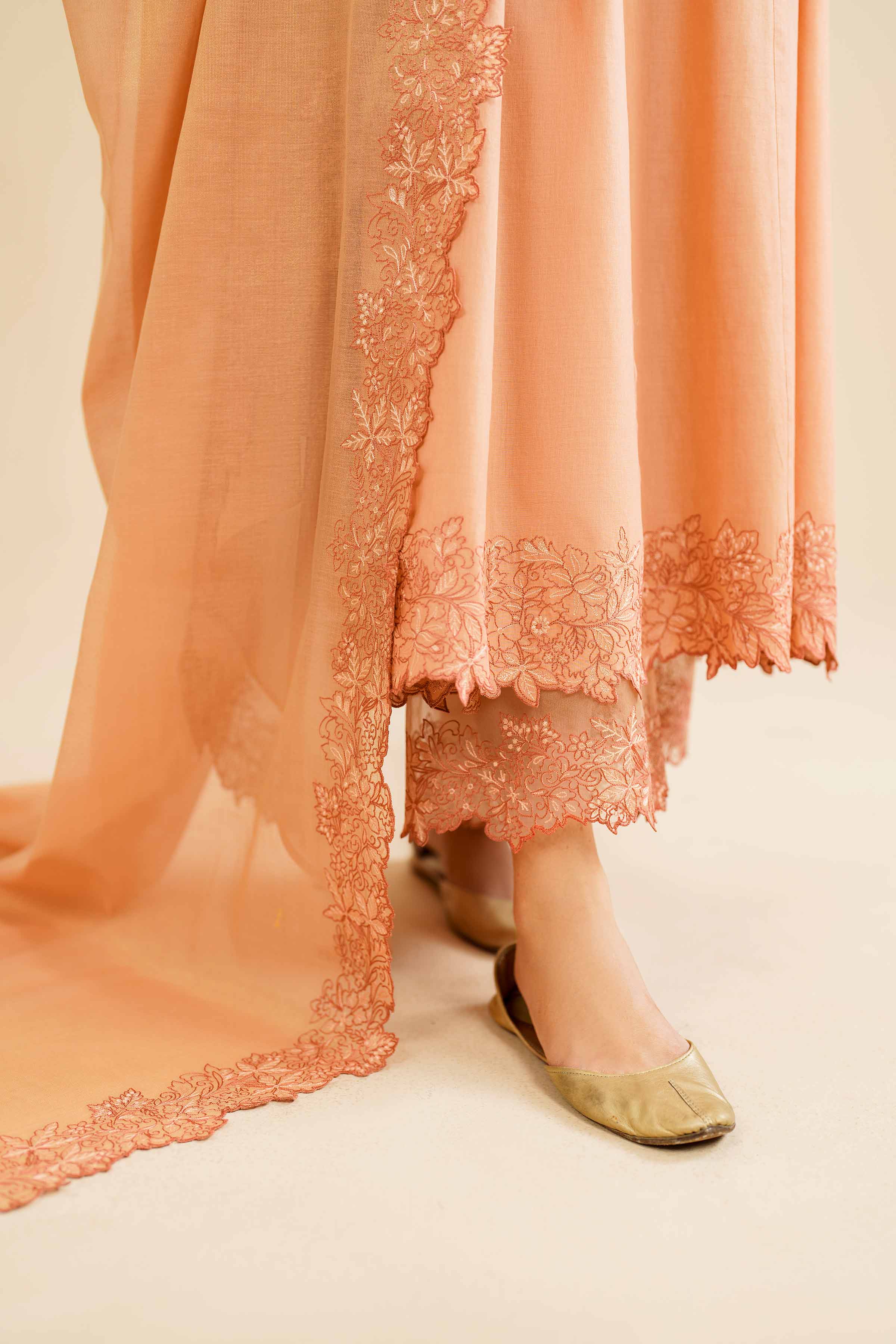 3 Piece - Embroidered Suit - KFE24-78 - Image 6