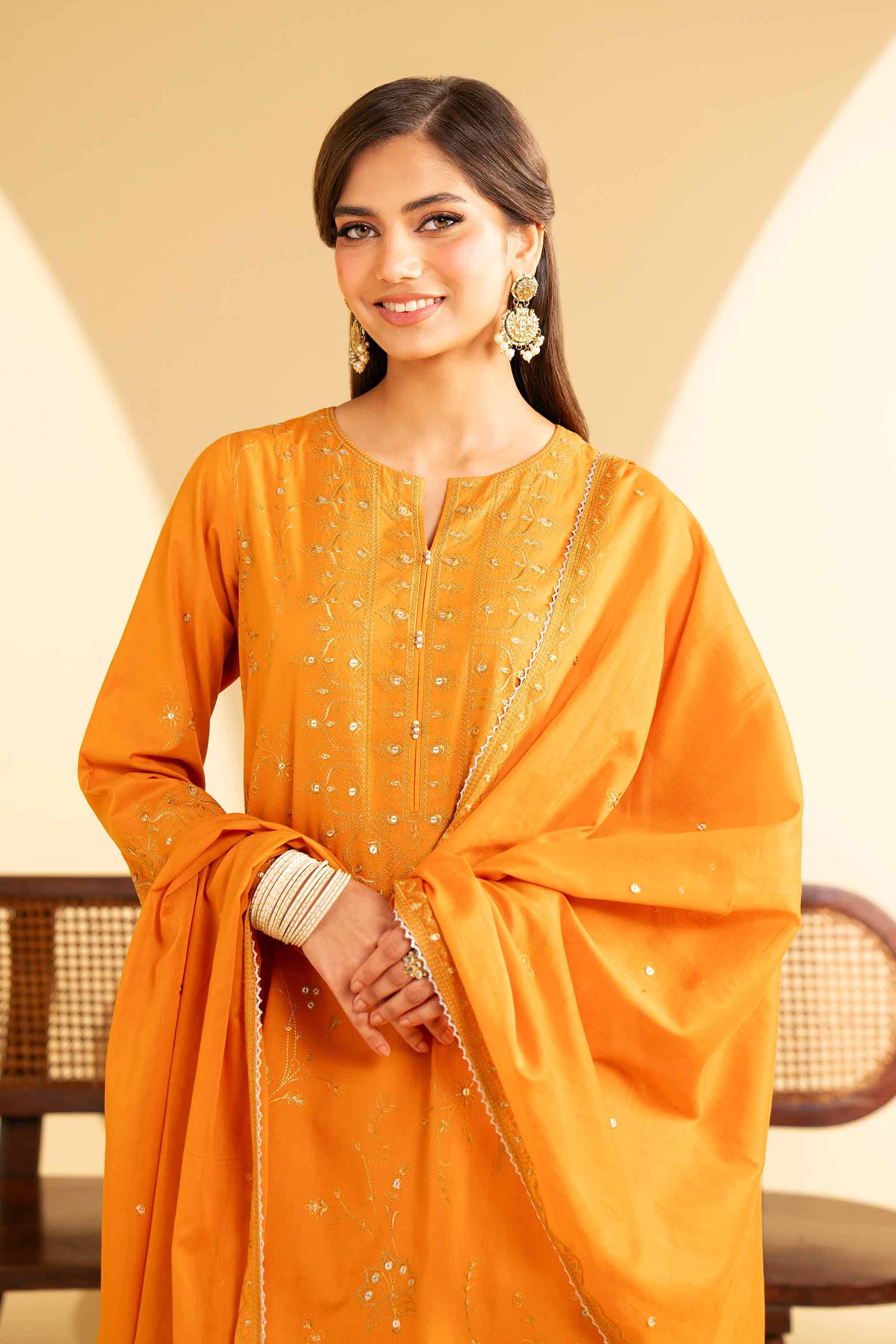 3 Piece - Embroidered Suit - KFE25-34 - Image 2