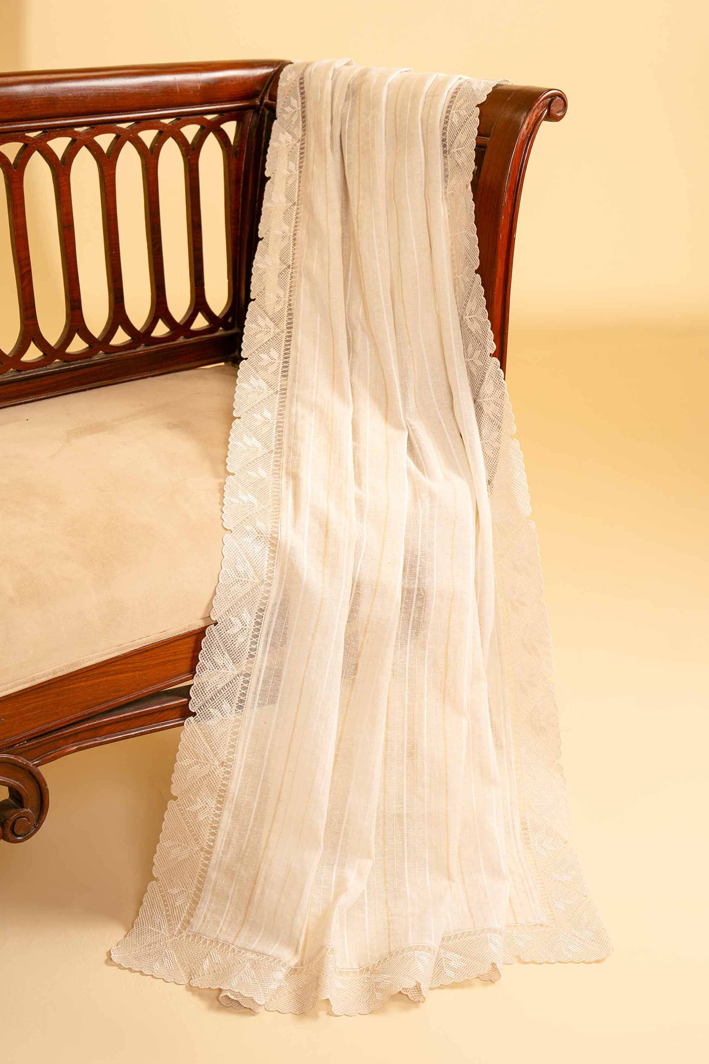 Embroidered Dupatta - KFE25-53 - Image 2