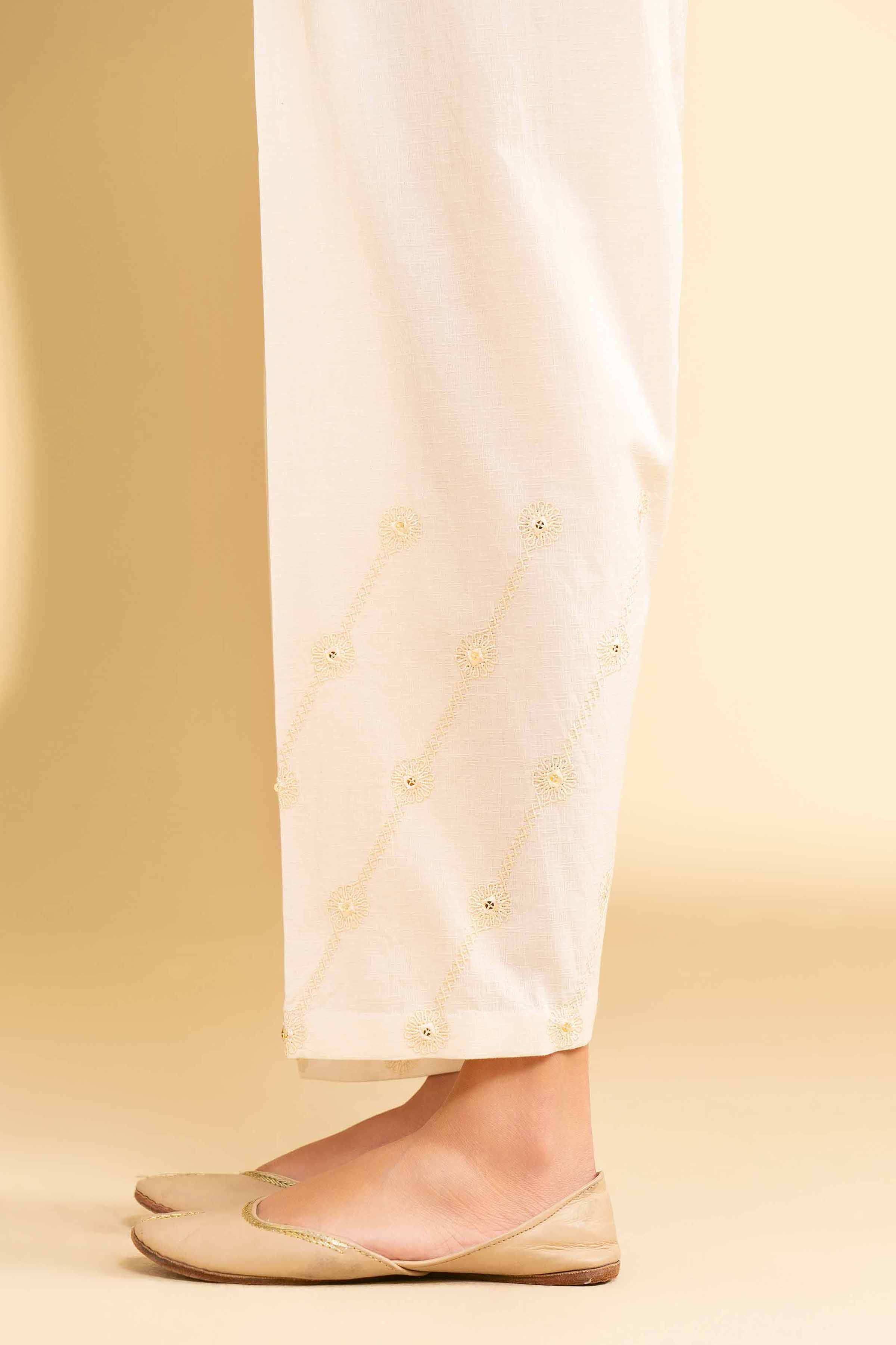 Embroidered Shalwar - KFE25-59 - Image 2
