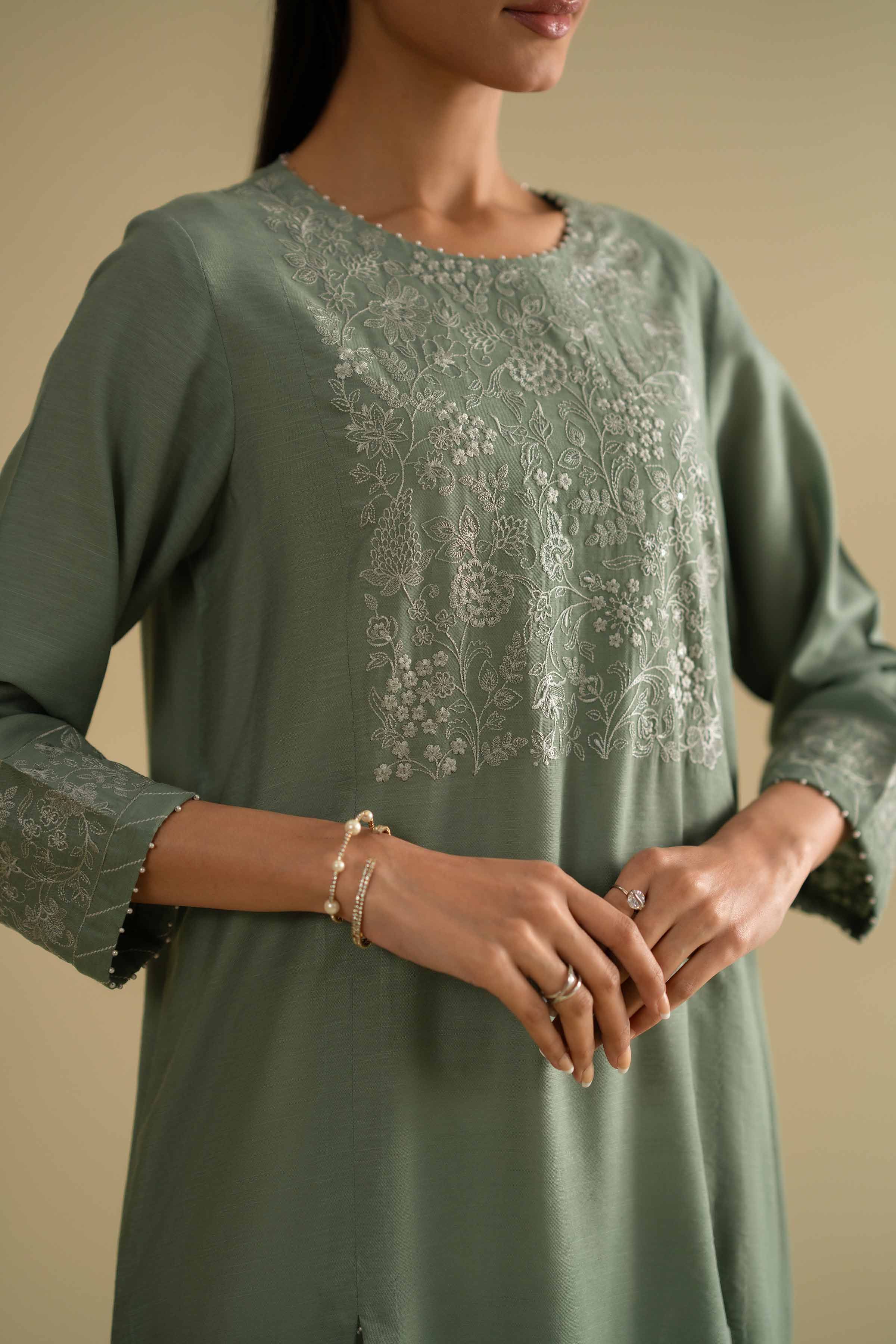 Embroidered Shirt - KFE26-11 - Image 7