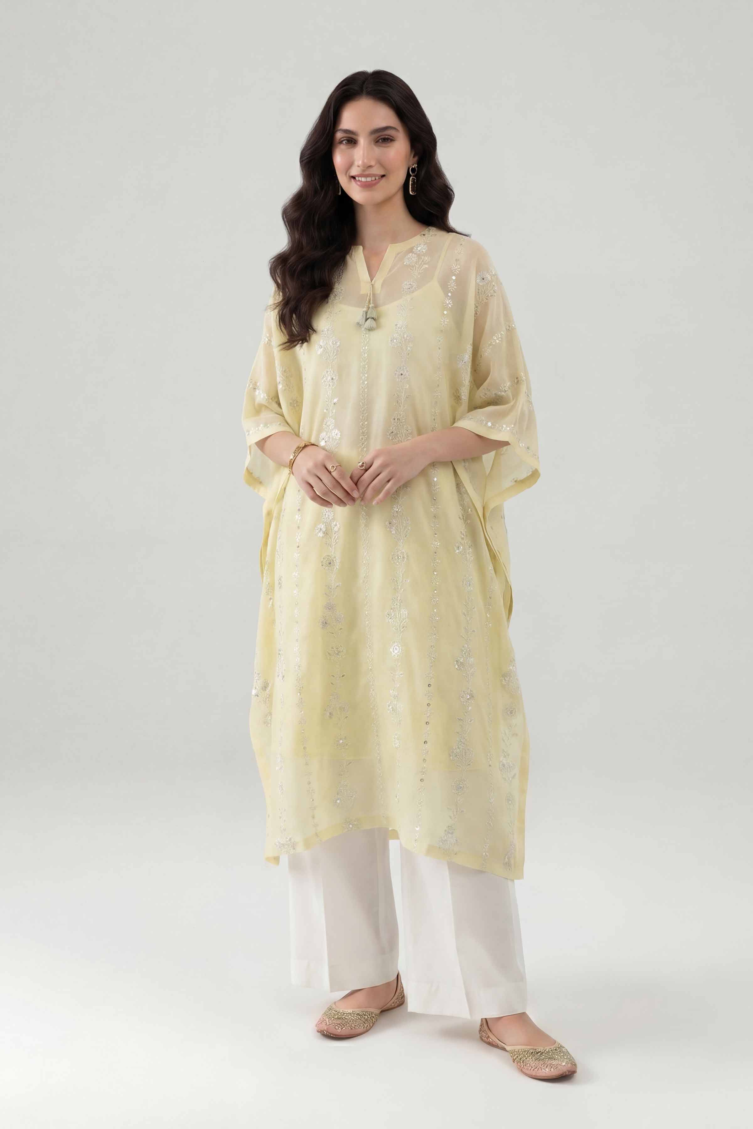 Embroidered Kaftan - KFE26-14 - Image 3