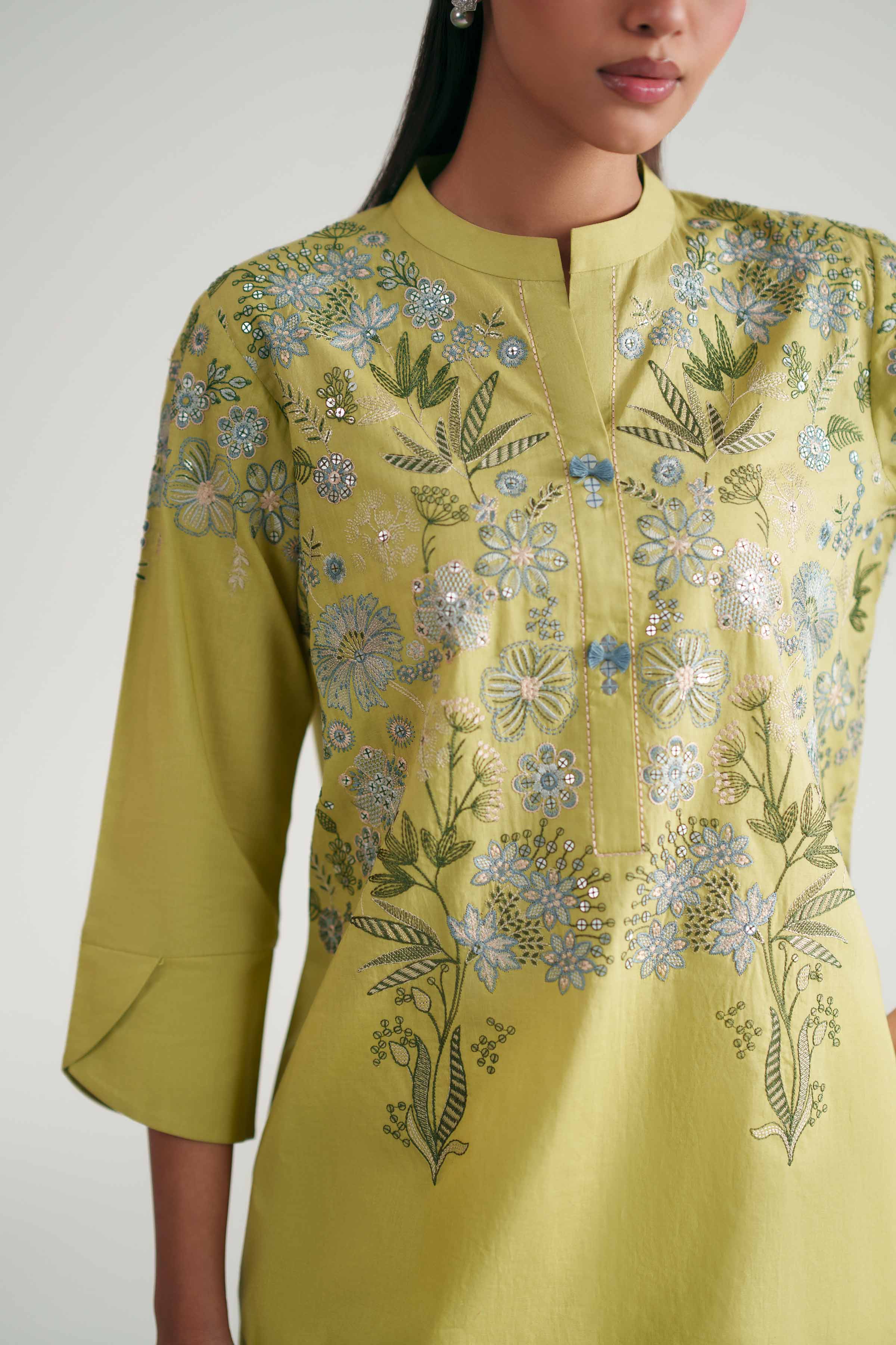 Embroidered Shirt - KFE26-140 - Image 7
