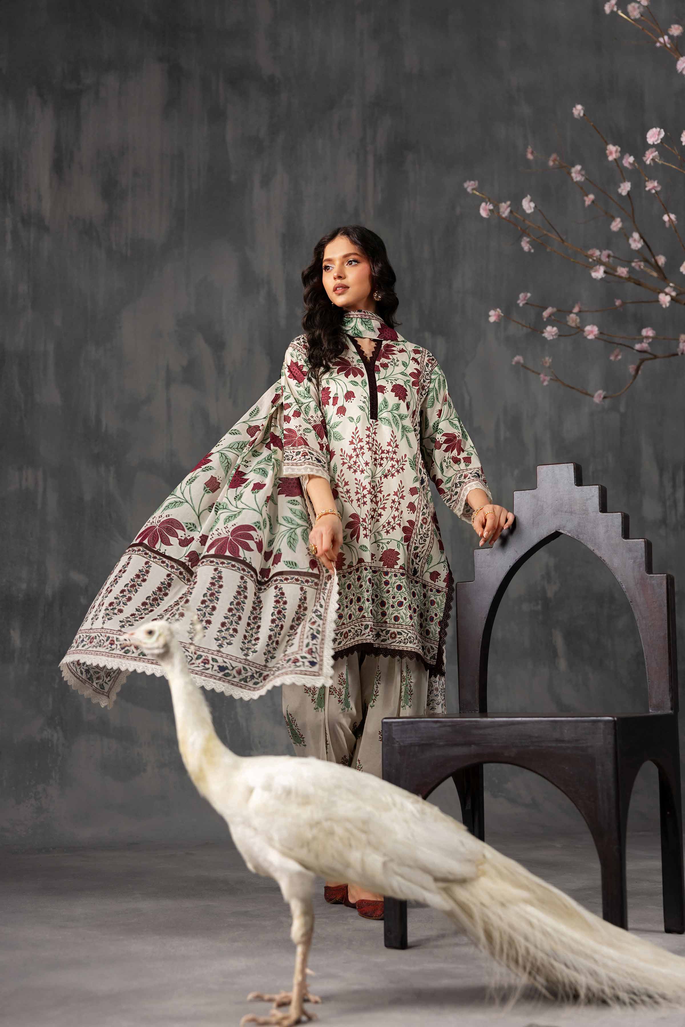 3 Piece - Printed Suit - KFE26-203 - Image 5