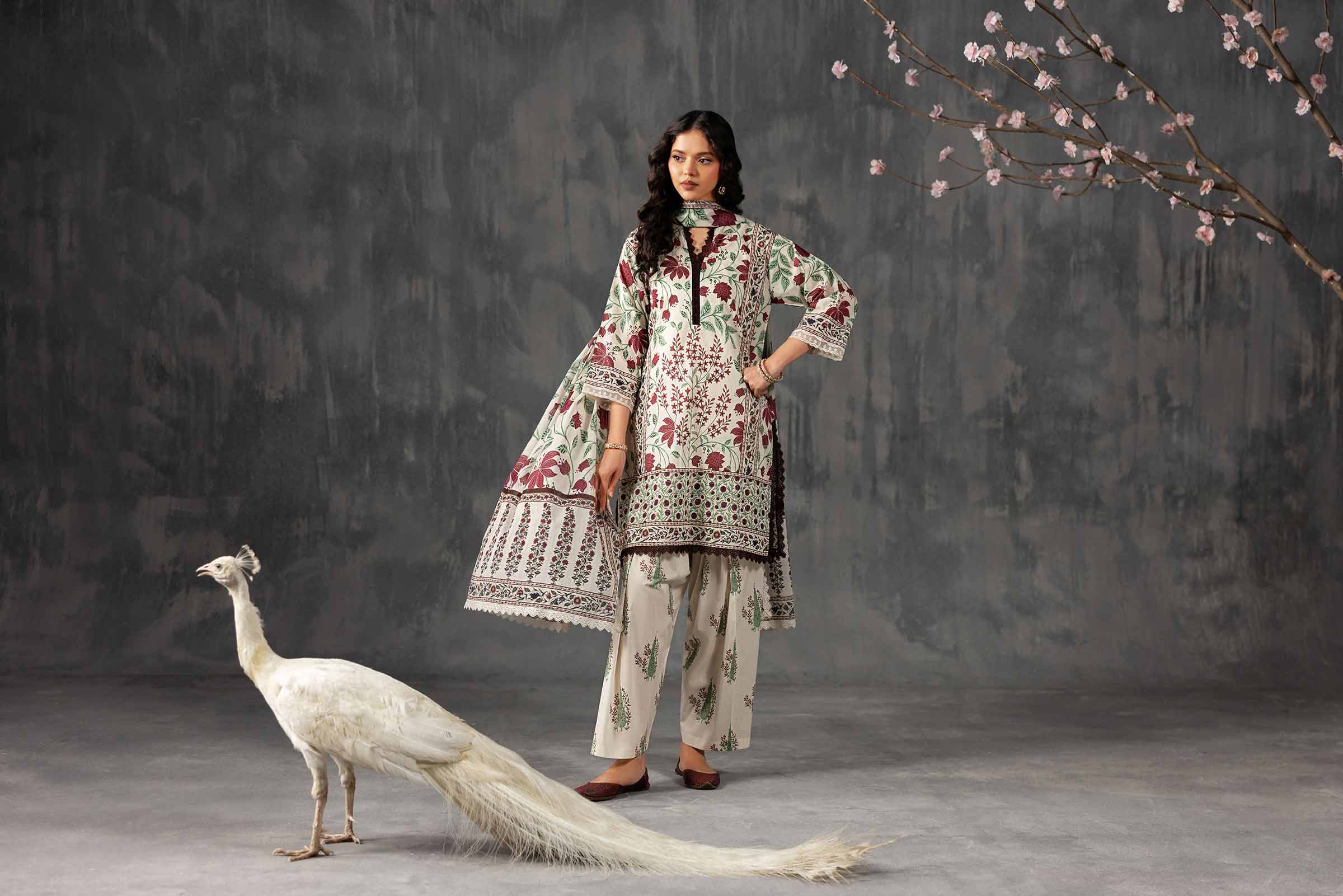 3 Piece - Printed Suit - KFE26-203 - Image 8