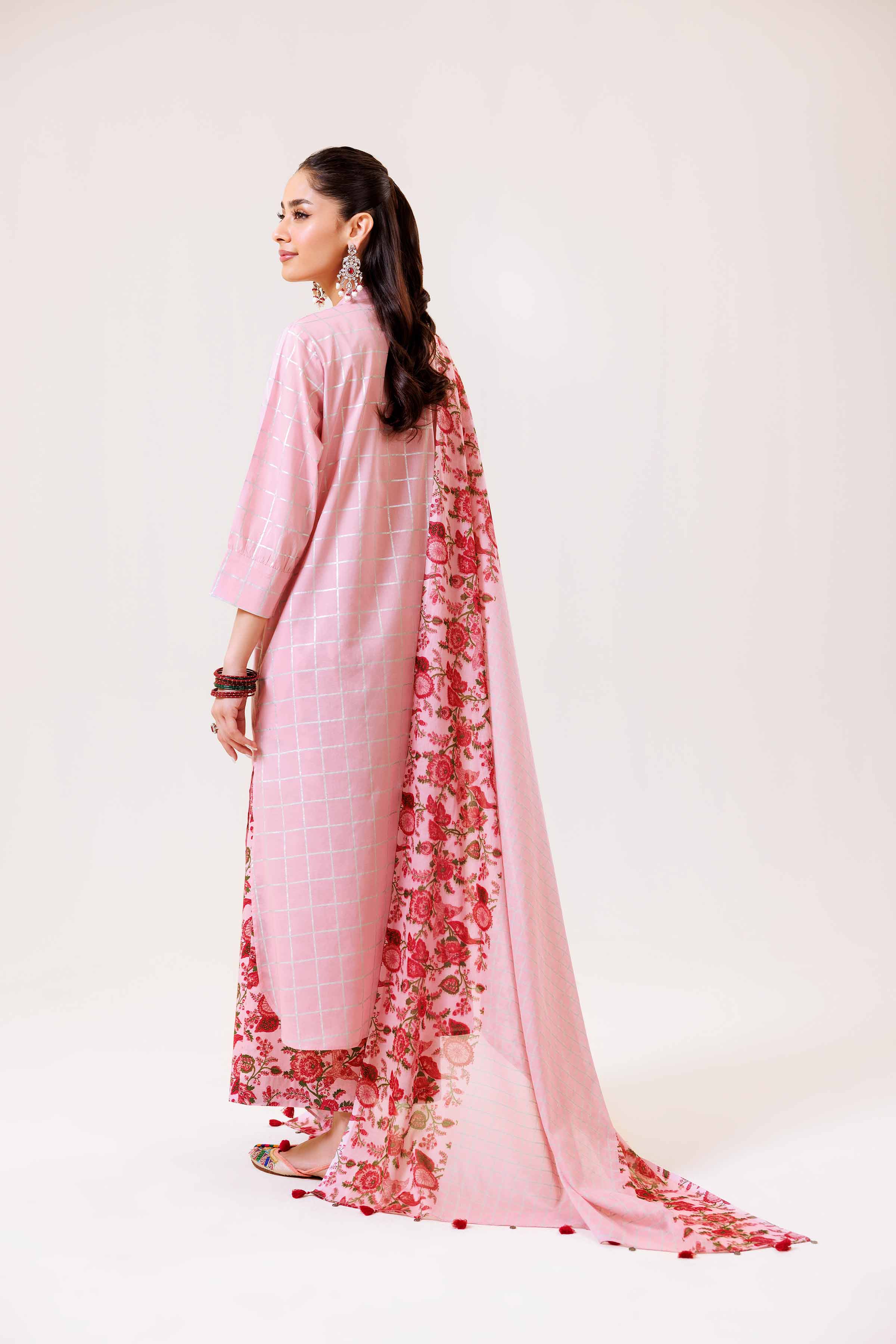 3 Piece - Printed Suit - KFS24-78 - Image 3
