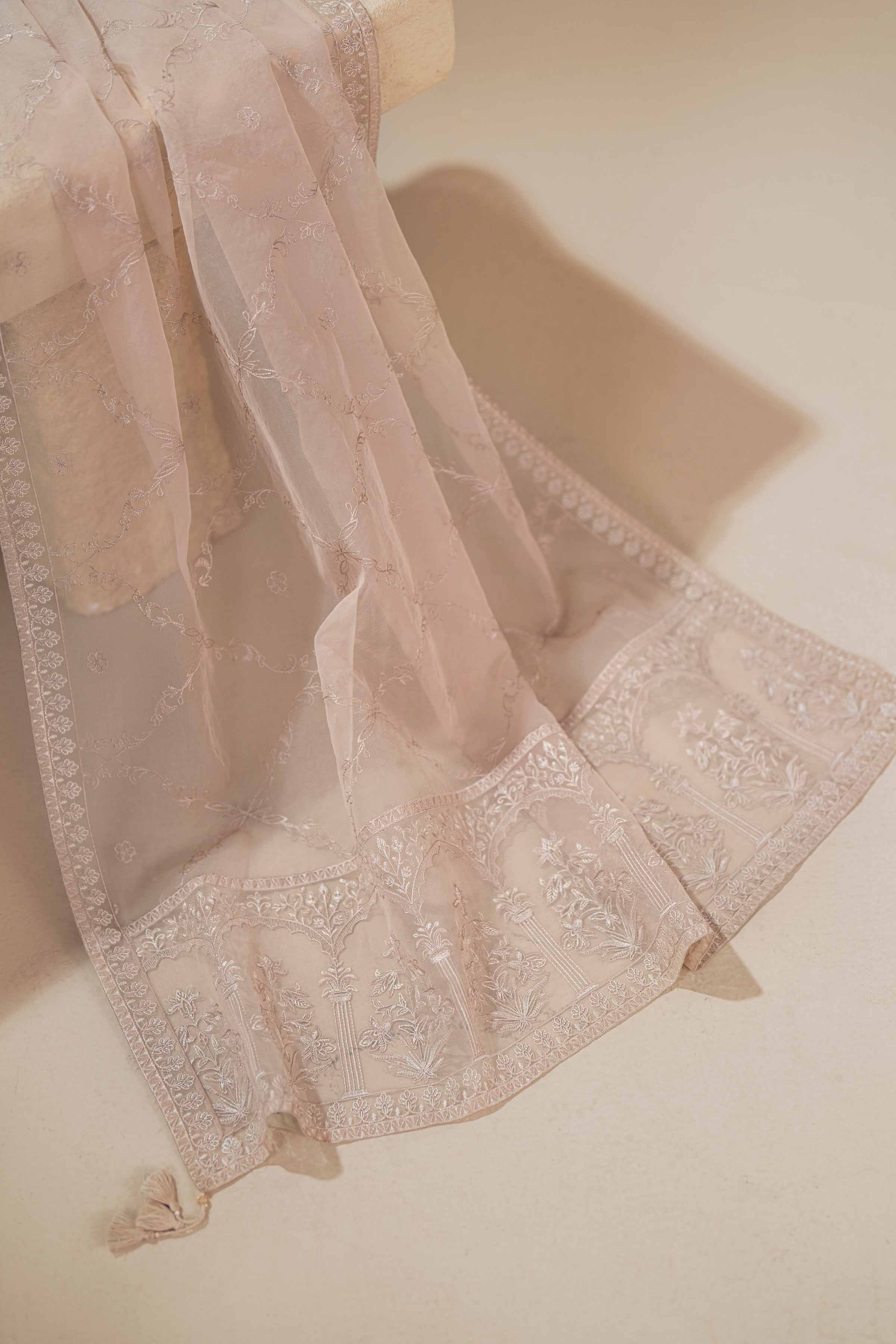 Embroidered Dupatta - KFS25-103 - Image 11