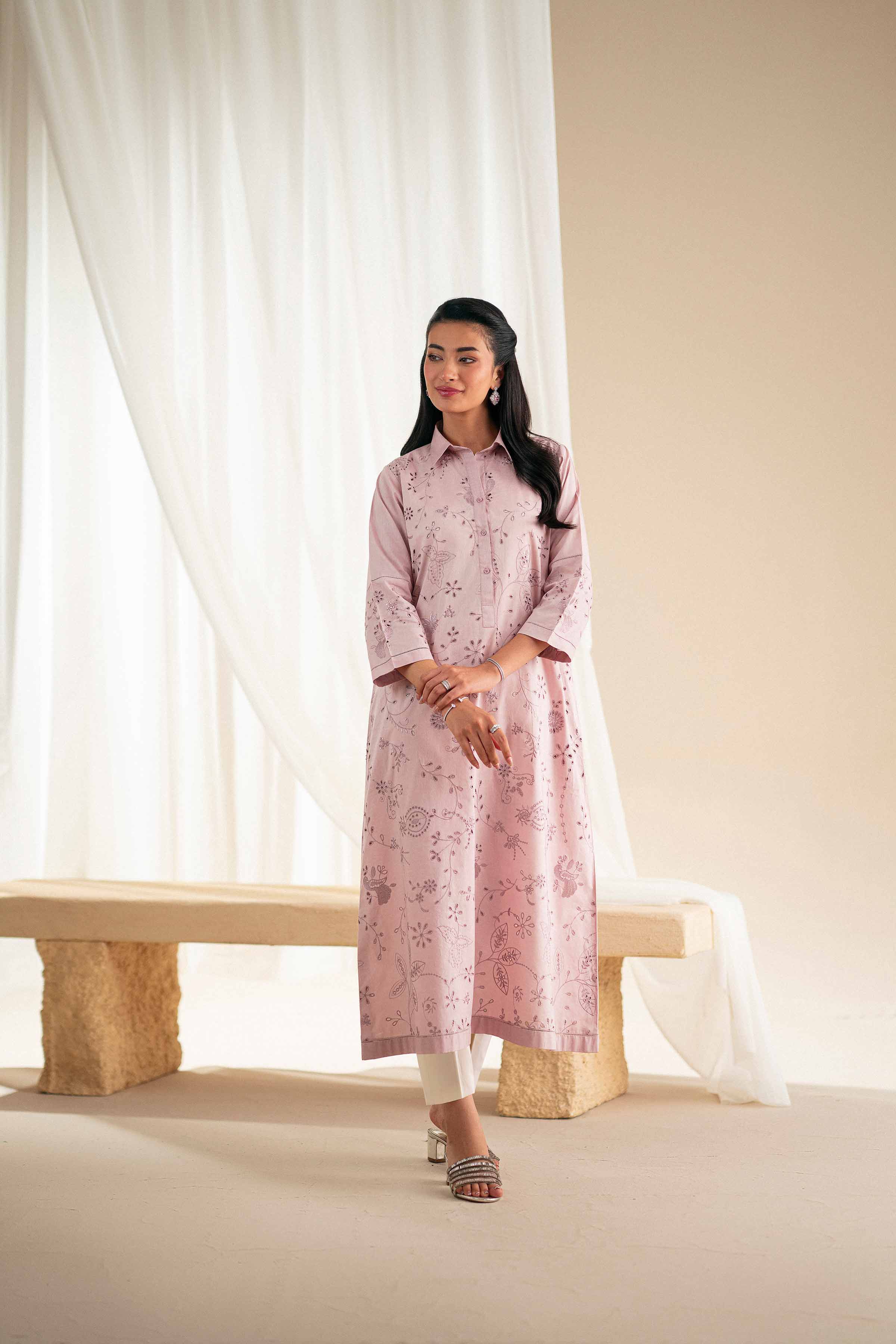 Embroidered Shirt - KFS25-80 - Image 5