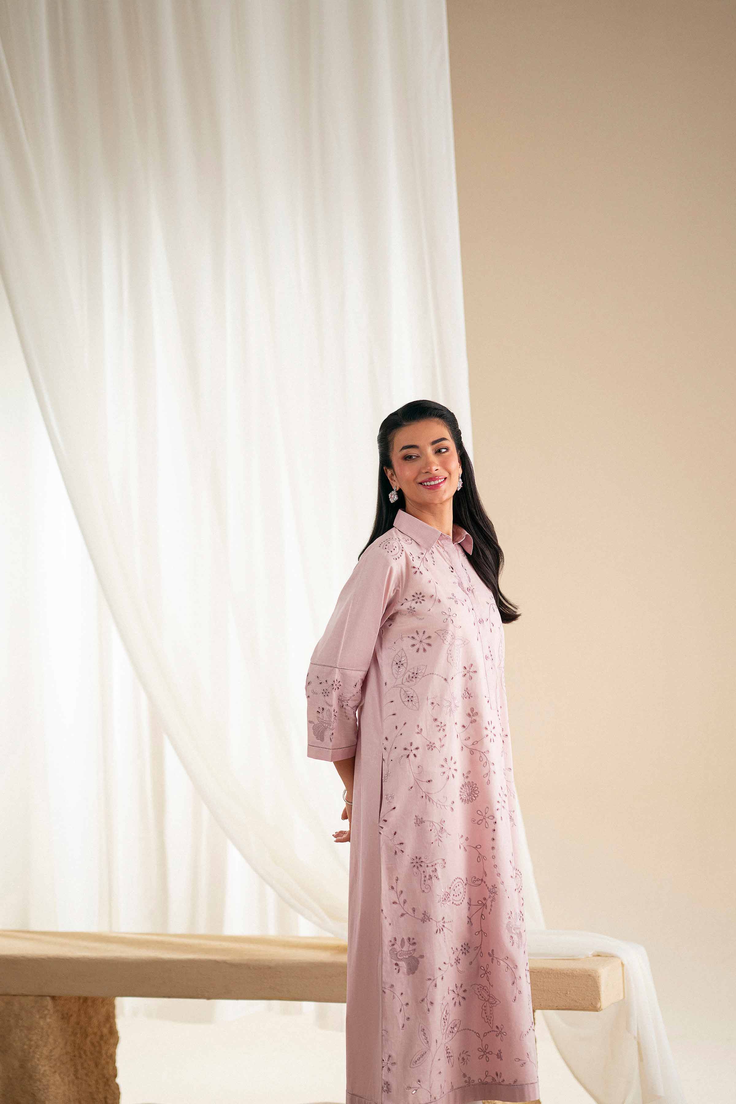 Embroidered Shirt - KFS25-80 - Image 7