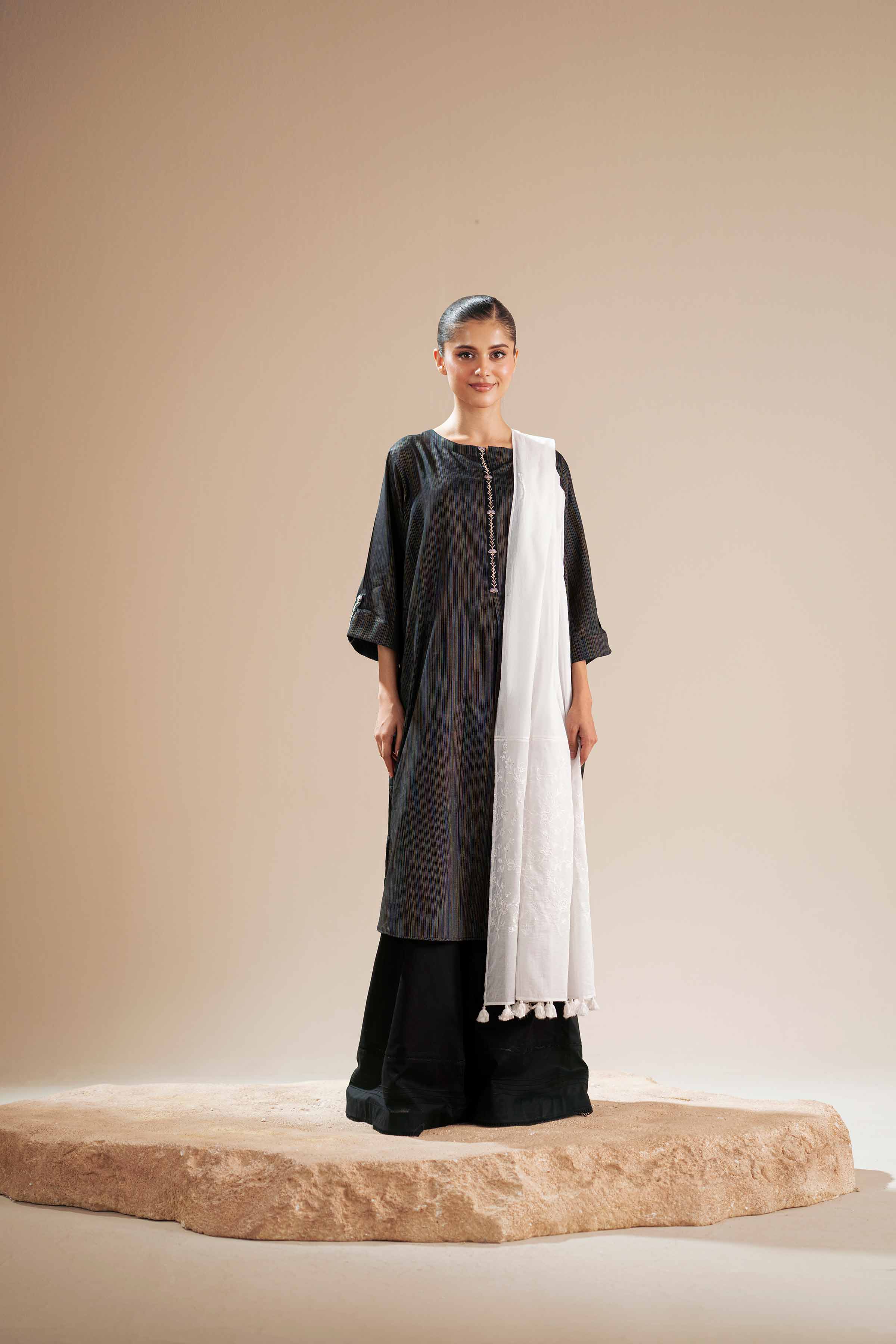 Embroidered Dupatta - KFS25-99 - Image 13